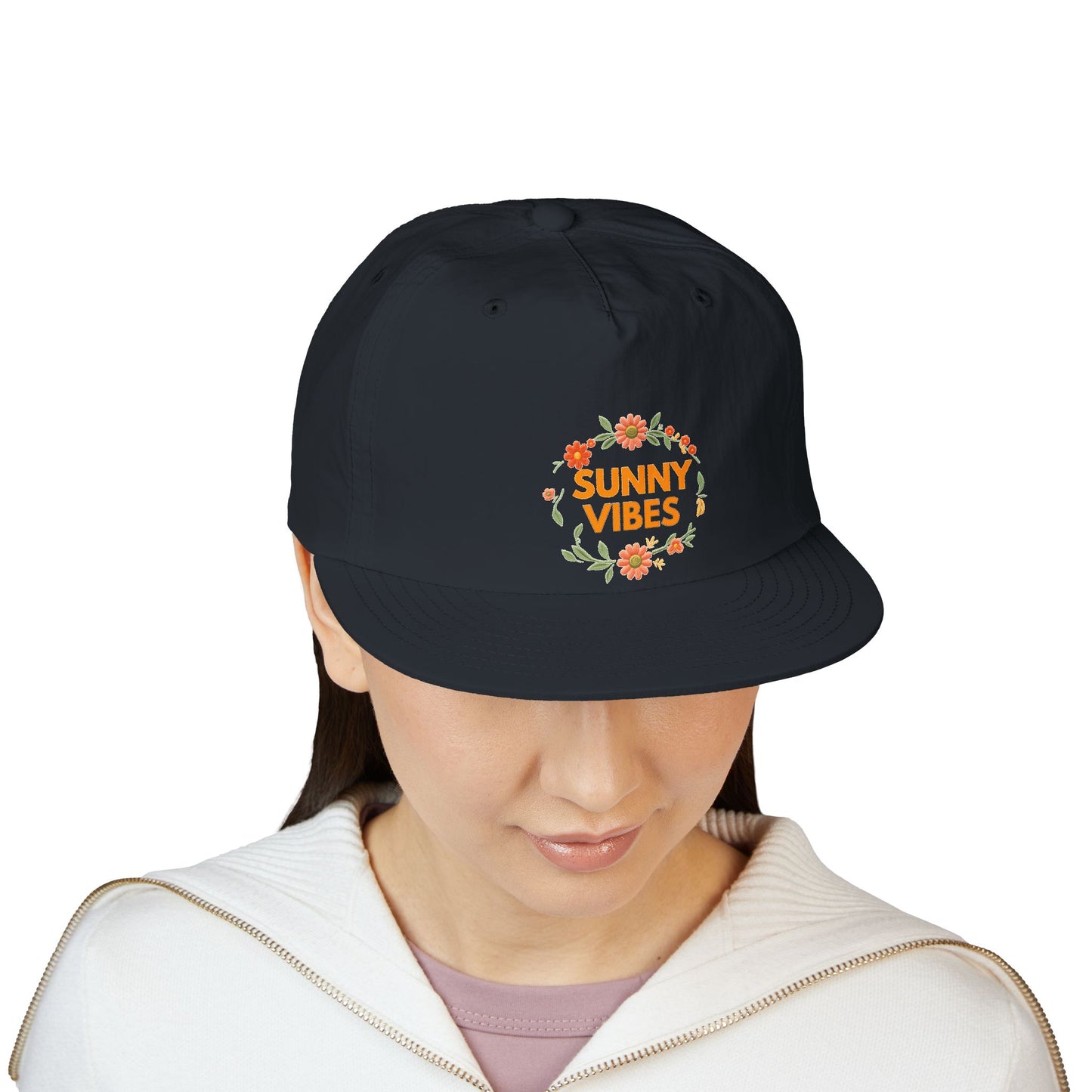 Sunny Vibes Surf Cap — Summer Floral Beach Hat - Trending Novelties & Gifts