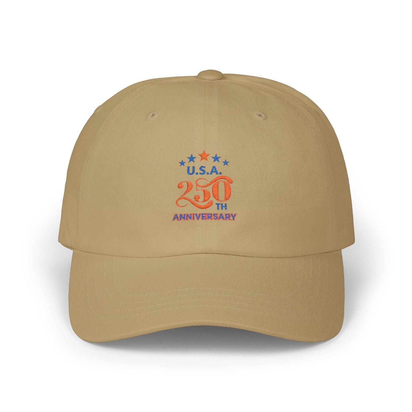 USA 250th Anniversary Dad Cap — Patriotic 250th Anniversary Baseball Hat - Trending Novelties & Gifts