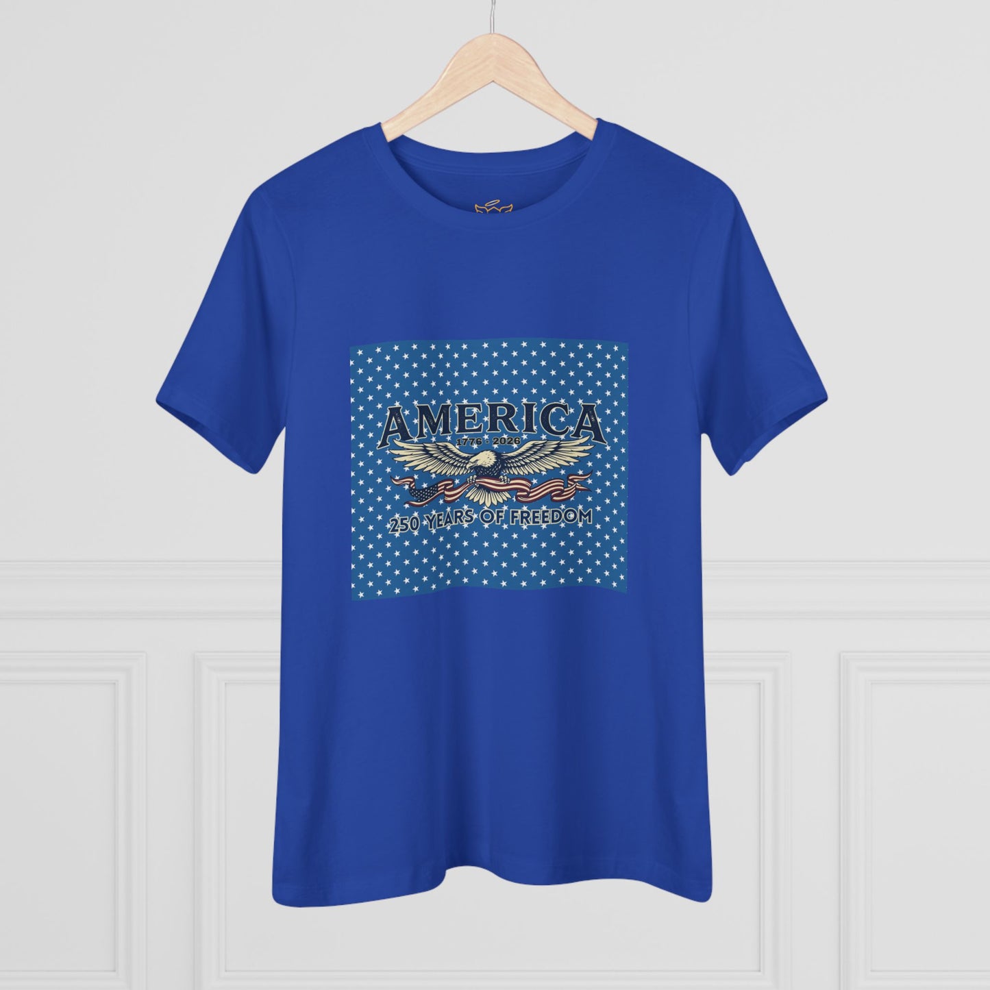 America 250 Years Anniversary Patriotic Eagle T‑Shirt – USA 250th ANNIVERSARY Cotton Tee - Trending Novelties & Gifts