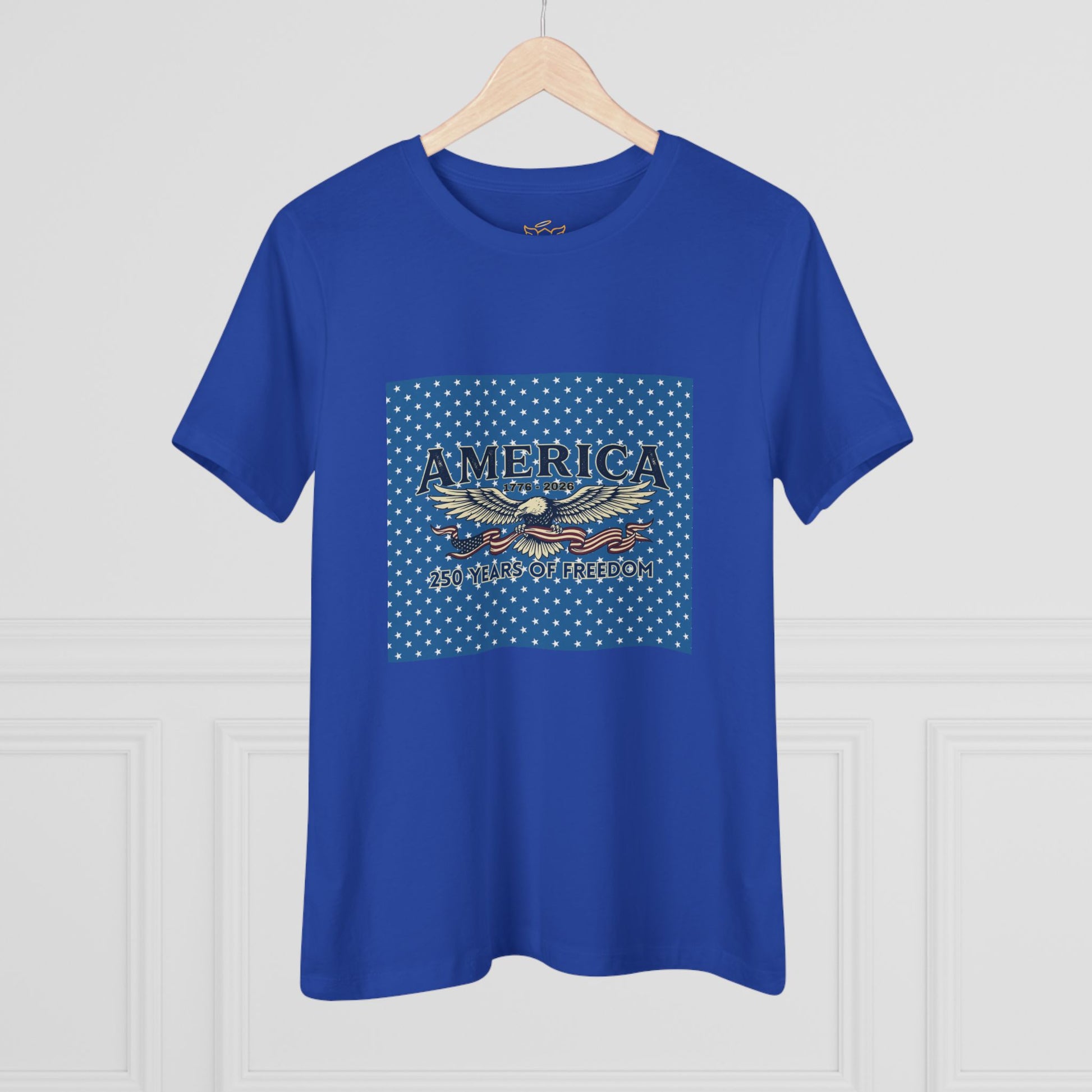 America 250 Years Anniversary Patriotic Eagle T‑Shirt – USA 250th ANNIVERSARY Cotton Tee - Trending Novelties & Gifts