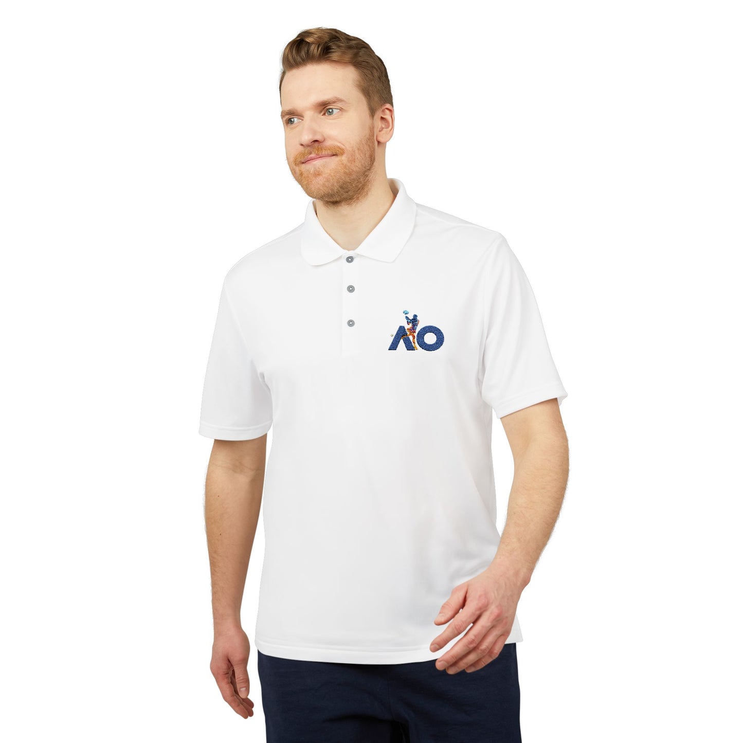 Adidas Tennis Polo Shirt Unisex (Blu)