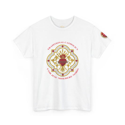Sacred Heart Catholic Tee — Traditional Devotional Graphic T-Shirt (CT)