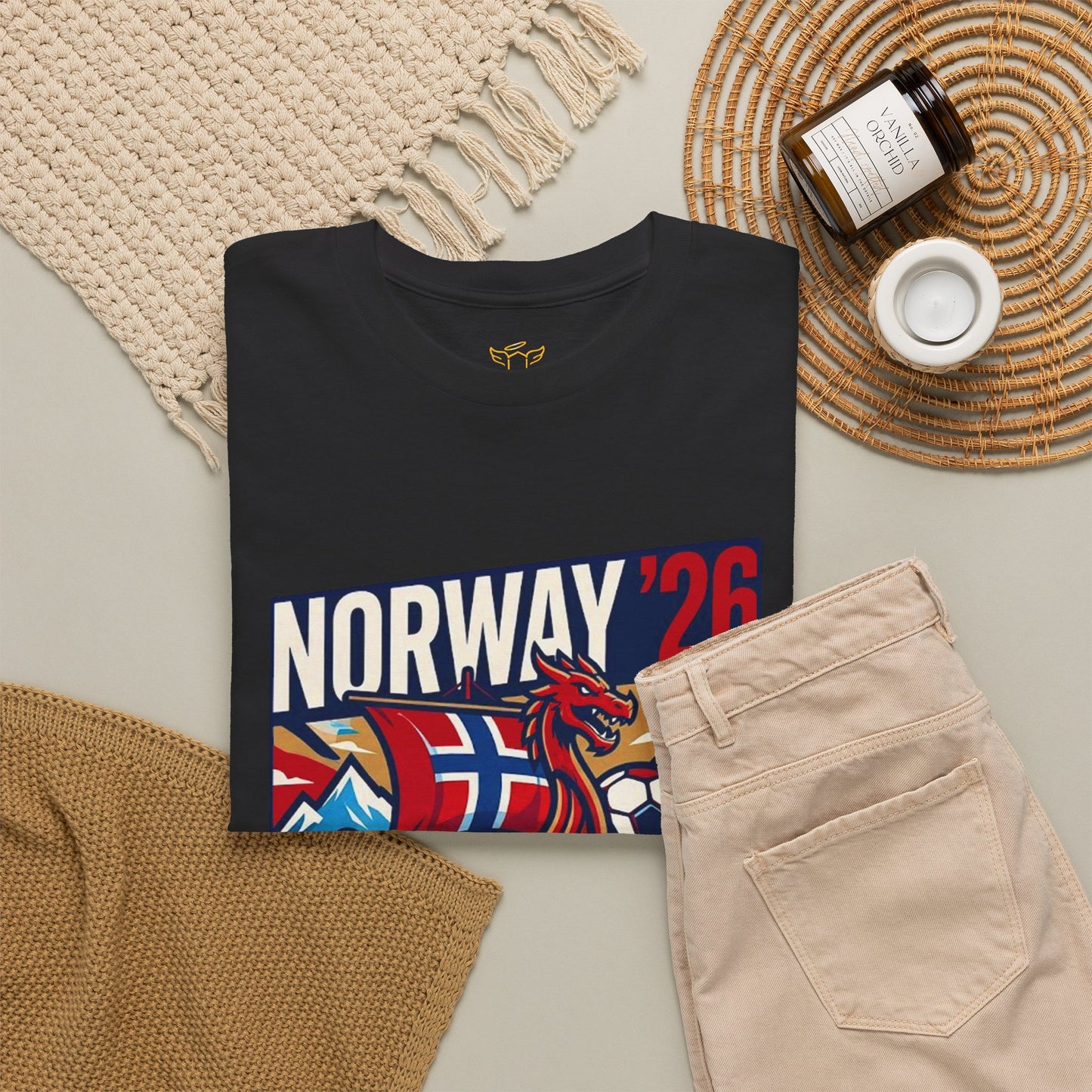 Leaders of the North: Norway '26 Soccer Fan Tee