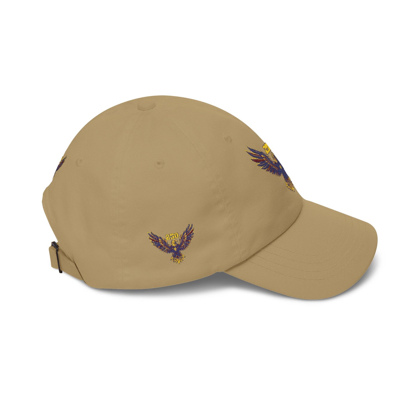 Embroidered Eagle Dad Cap — Vintage Patriot Baseball Cap (USA 250th)