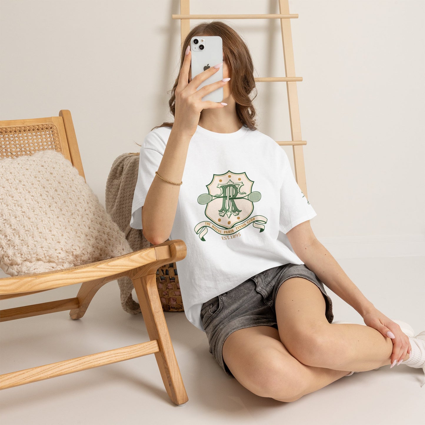 The Royal Paris Tennis Club Tee — Vintage Graphic Tennis T-Shirt
