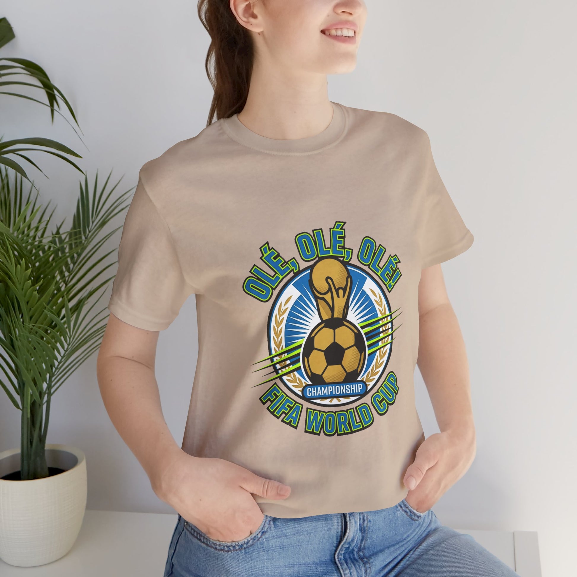 World Cup Soccer Tee '26 – "Olé Olé Olé" Championship Design - Trending Novelties & Gifts