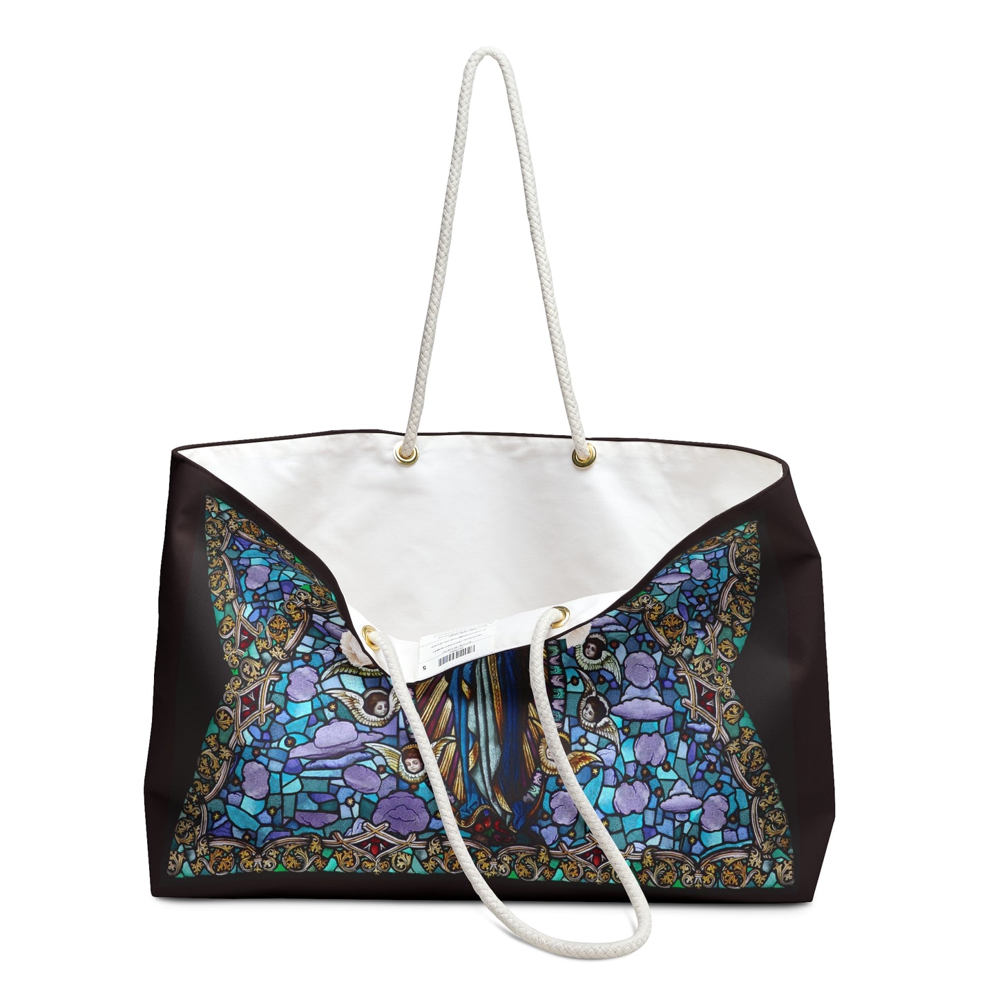 Virgin Mary Summer Weekender Bag — Religious Travel Tote - Trending Novelties & Gifts