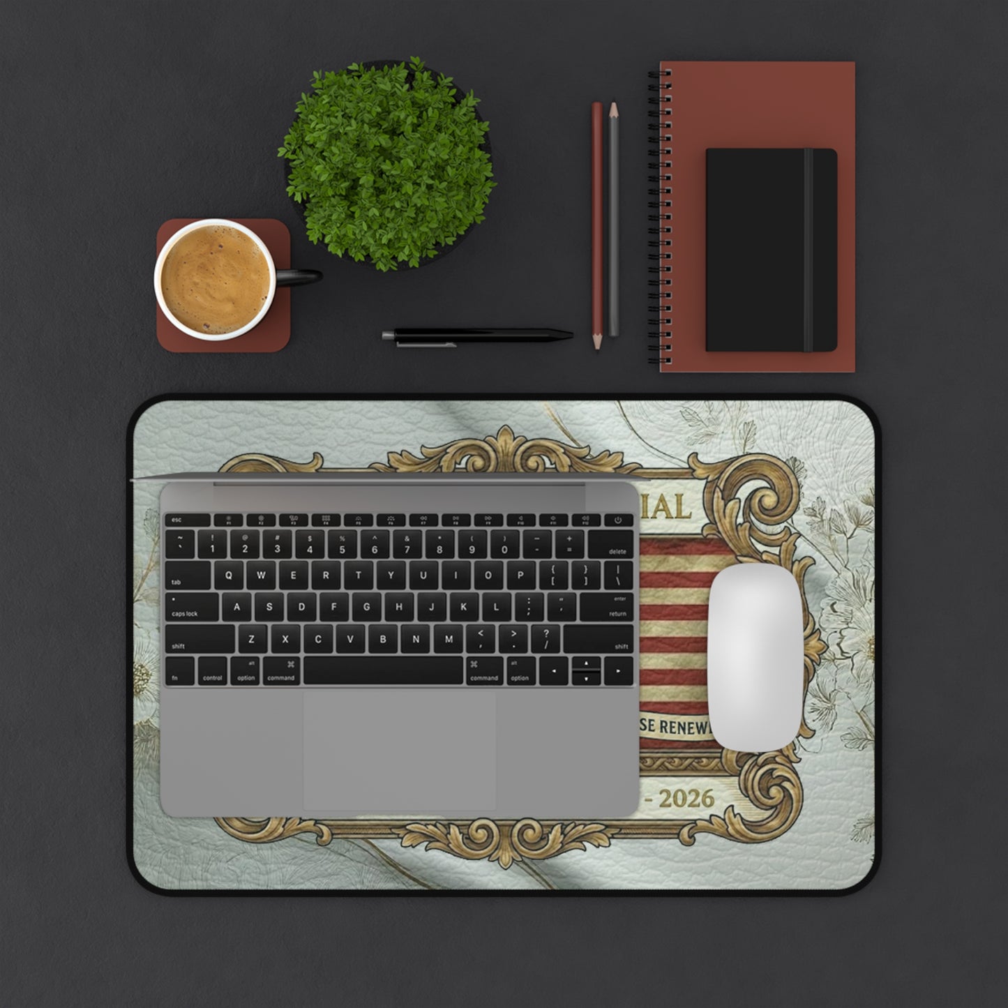 USA 250th ANNIVERSARY  (Semiquincentennial) Commemorative Desk Mat |  America 250 Years of Freedom Vintage Design Desk Mat - Trending Novelties & Gifts