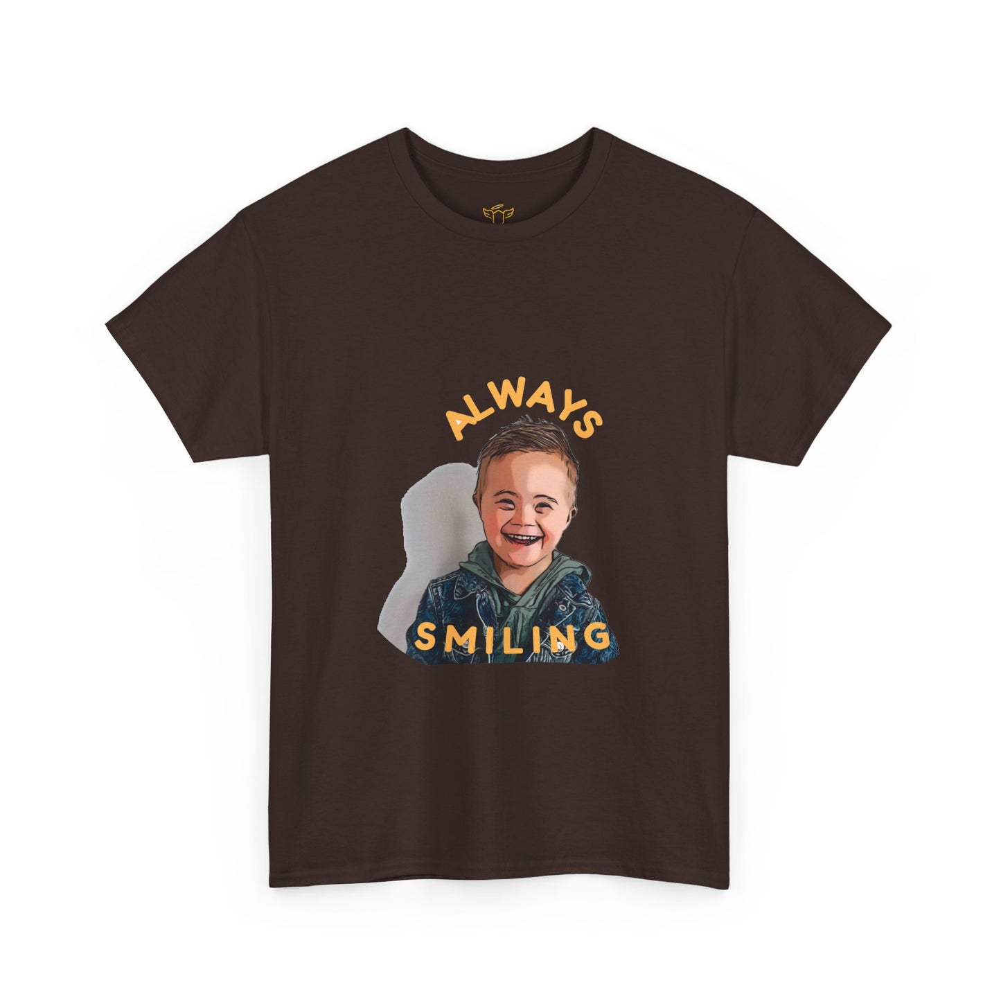 Novelty Tee for Fans of Instagram's OurHuddyBuddy Smiling Boy