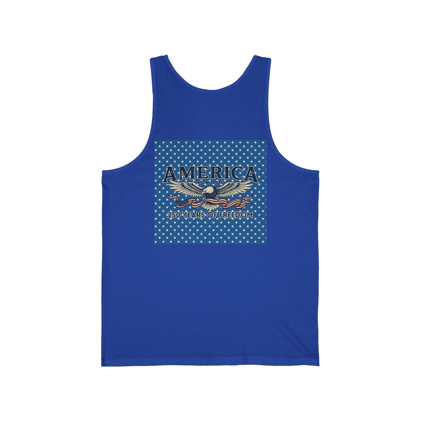 America  250 Years ANNIVERSARY Eagle Tank Top — USA 250th ANNIVERSARY Graphic Tank Top - Trending Novelties & Gifts