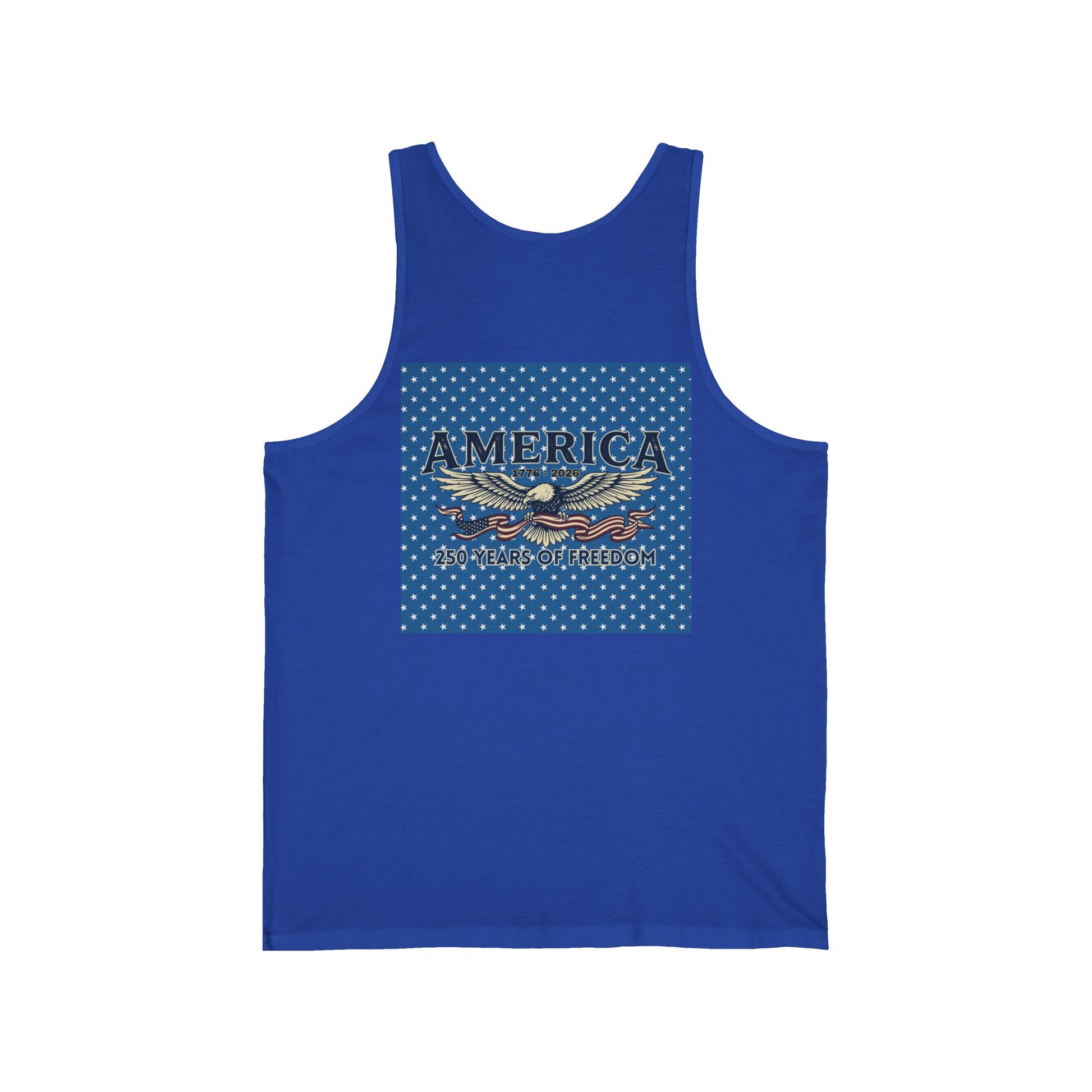 America  250 Years ANNIVERSARY Eagle Tank Top — USA 250th ANNIVERSARY Graphic Tank Top - Trending Novelties & Gifts