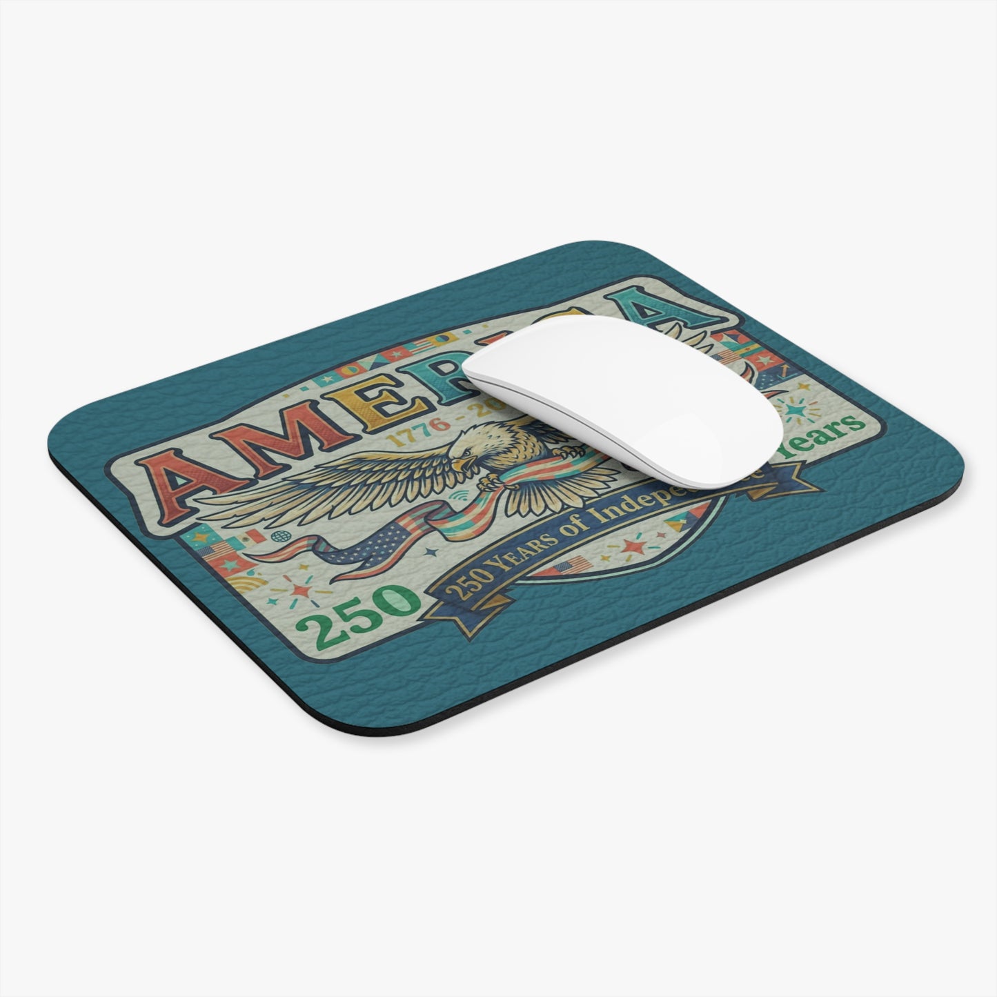 USA 250th ANNIVERSARY Eagle Mouse Pad | America 250 Years of Independence Desk Mat - Trending Novelties & Gifts