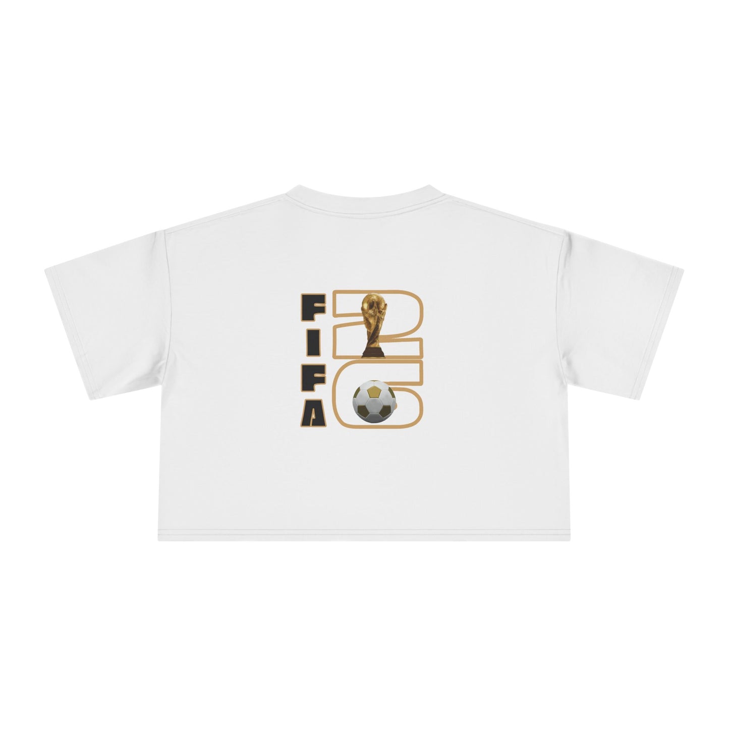 Women's Crop Tee — FIFA World Cup Soccer '26 Graphic