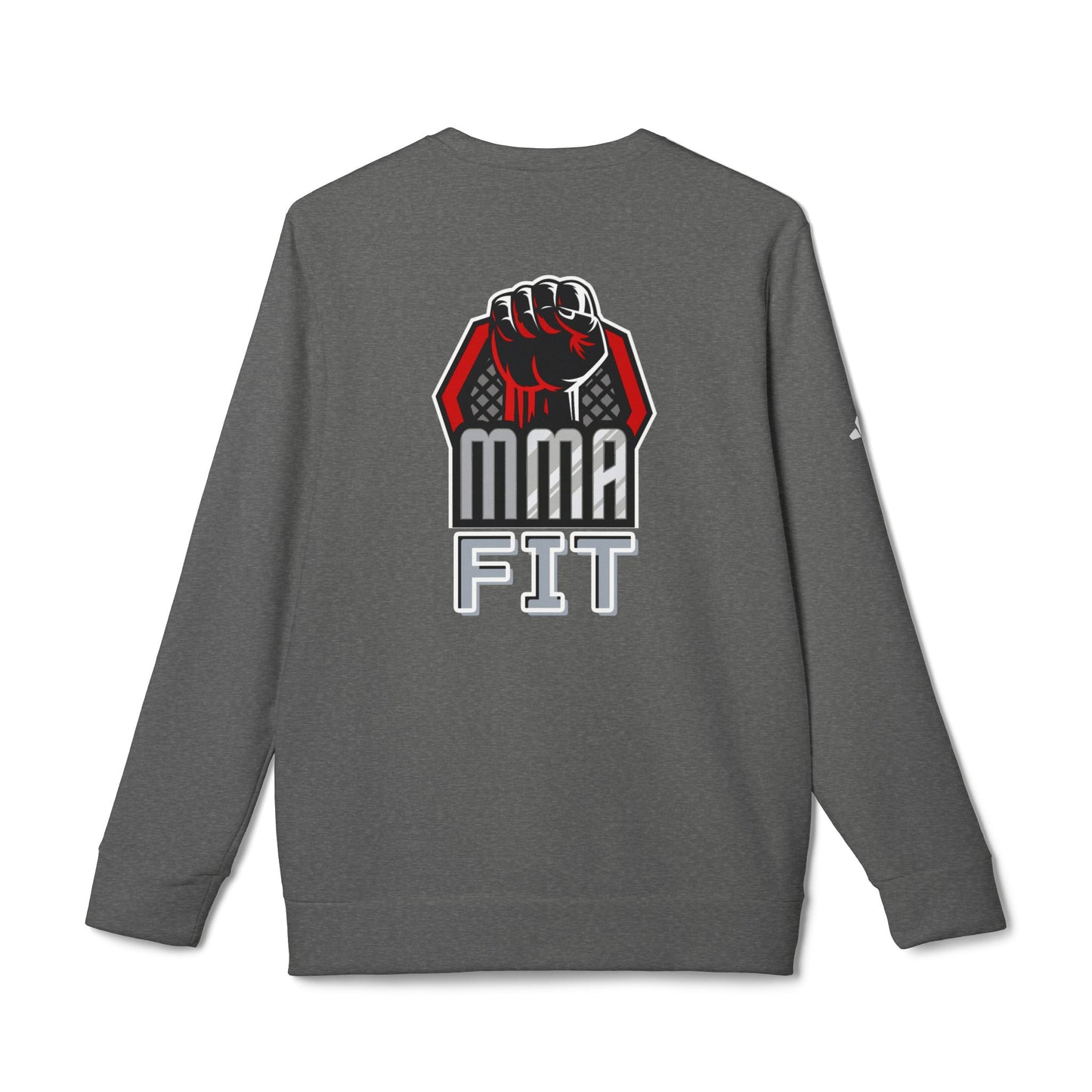 Adidas Sports Fleece Sweatshirt for MMA Fans, Adidas sweatshirt, sweatshirt MMA logo designs,