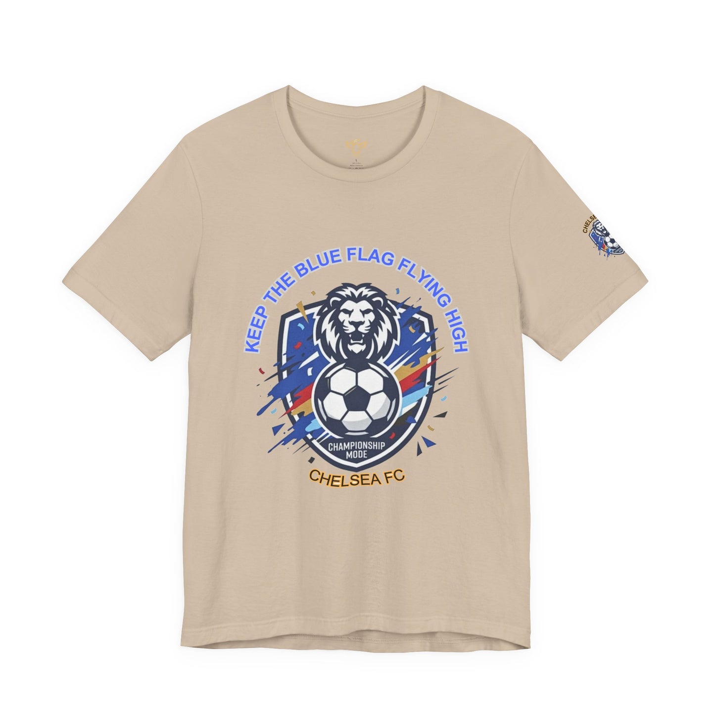 Keep the Blue Flag Flying High Tee | Retro Soccer, Chelsea Pride - Trending Novelties & Gifts