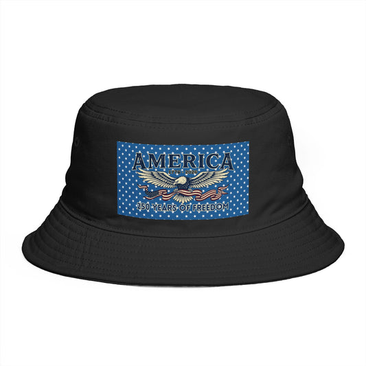 America 250th ANNIVERSARY Eagle Bucket Hat – USA 250th ANNIVERSARY Bucket Hat - Trending Novelties & Gifts