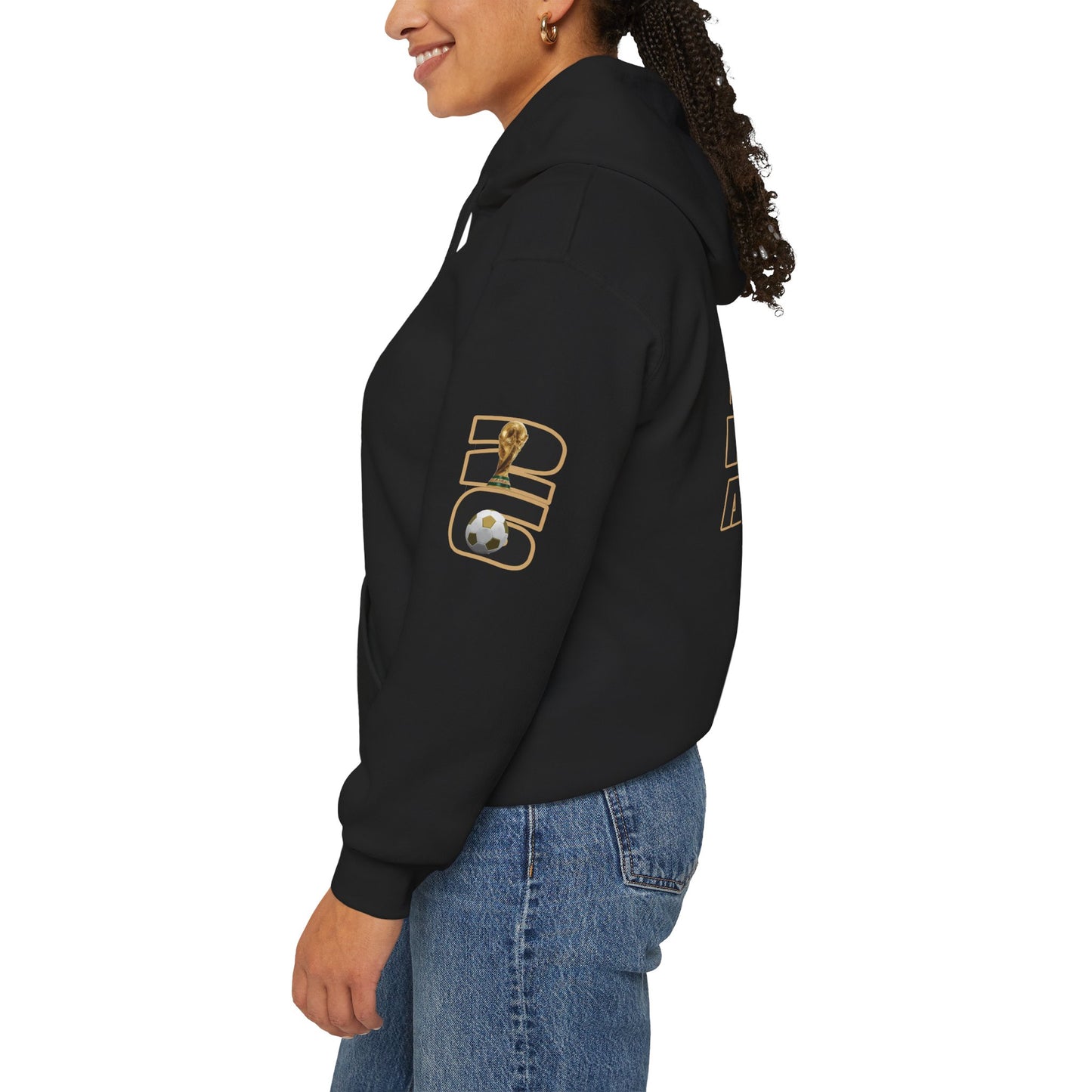 FIFA World Cup Soccer 2026 Hoodie – Soccer Trophy & Ball Graphic Pullover