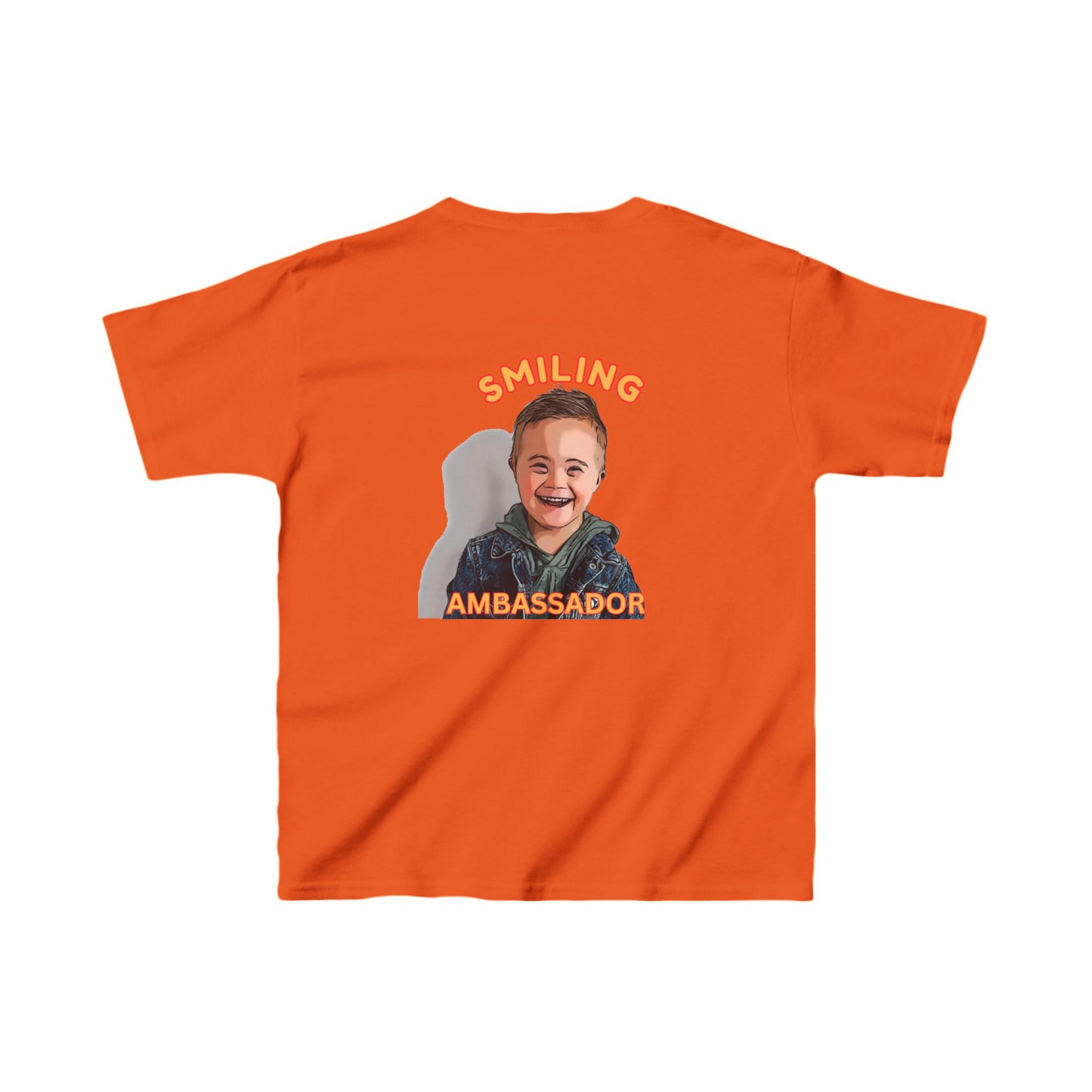 Novelty Tee Kids T-Shirt - Instagram's OurHuddyBuddy Smiling