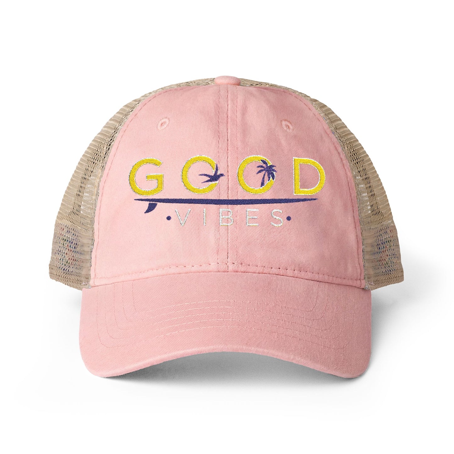 Women's Washed Mesh-Back Cap - Summer Women's Cap - Trending Novelties & Gifts