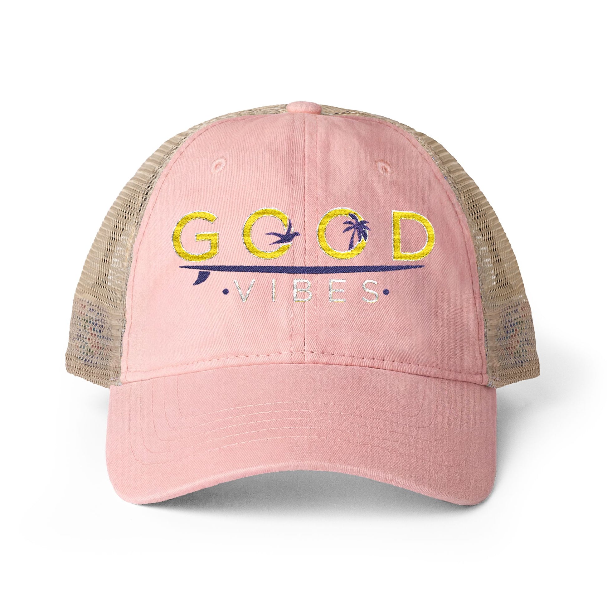 Women's Washed Mesh-Back Cap - Summer Women's Cap - Trending Novelties & Gifts