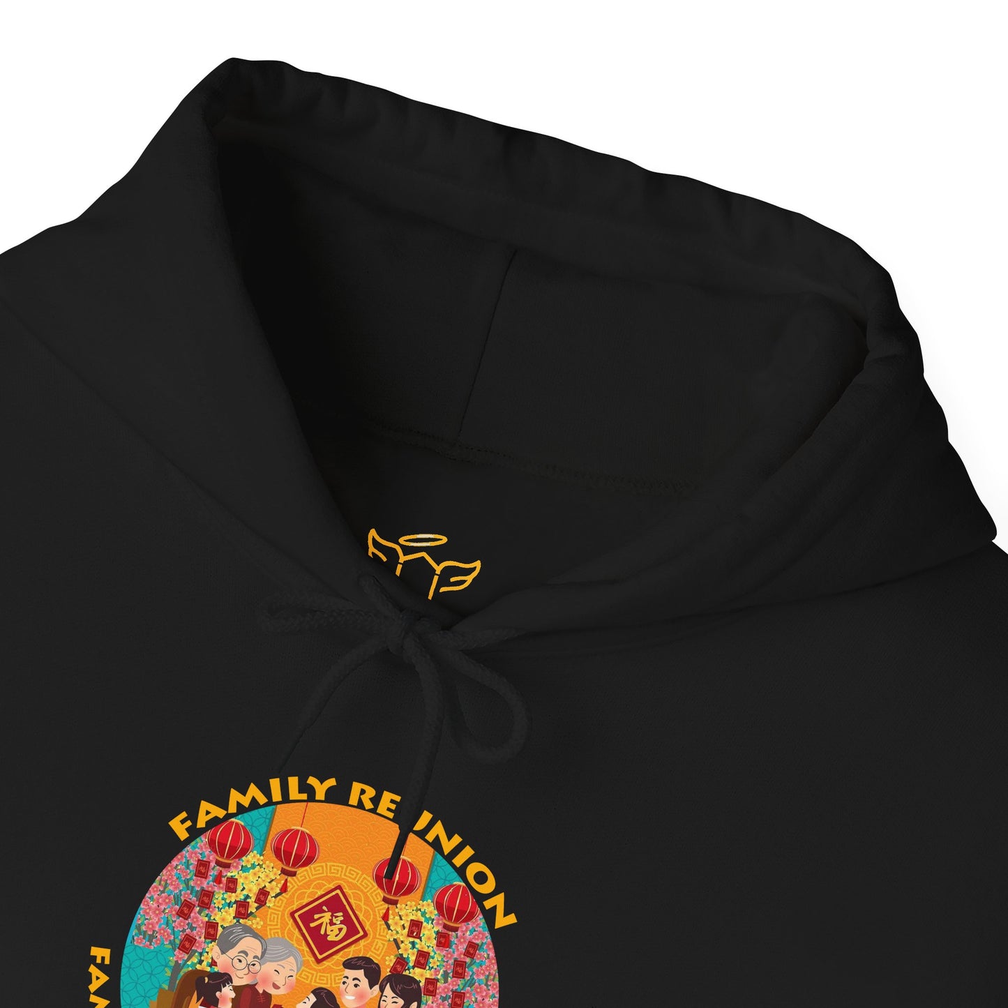 Family Reunion Hoodie – 'Love Brings Us Together' Chinese New Year Novelty Tee