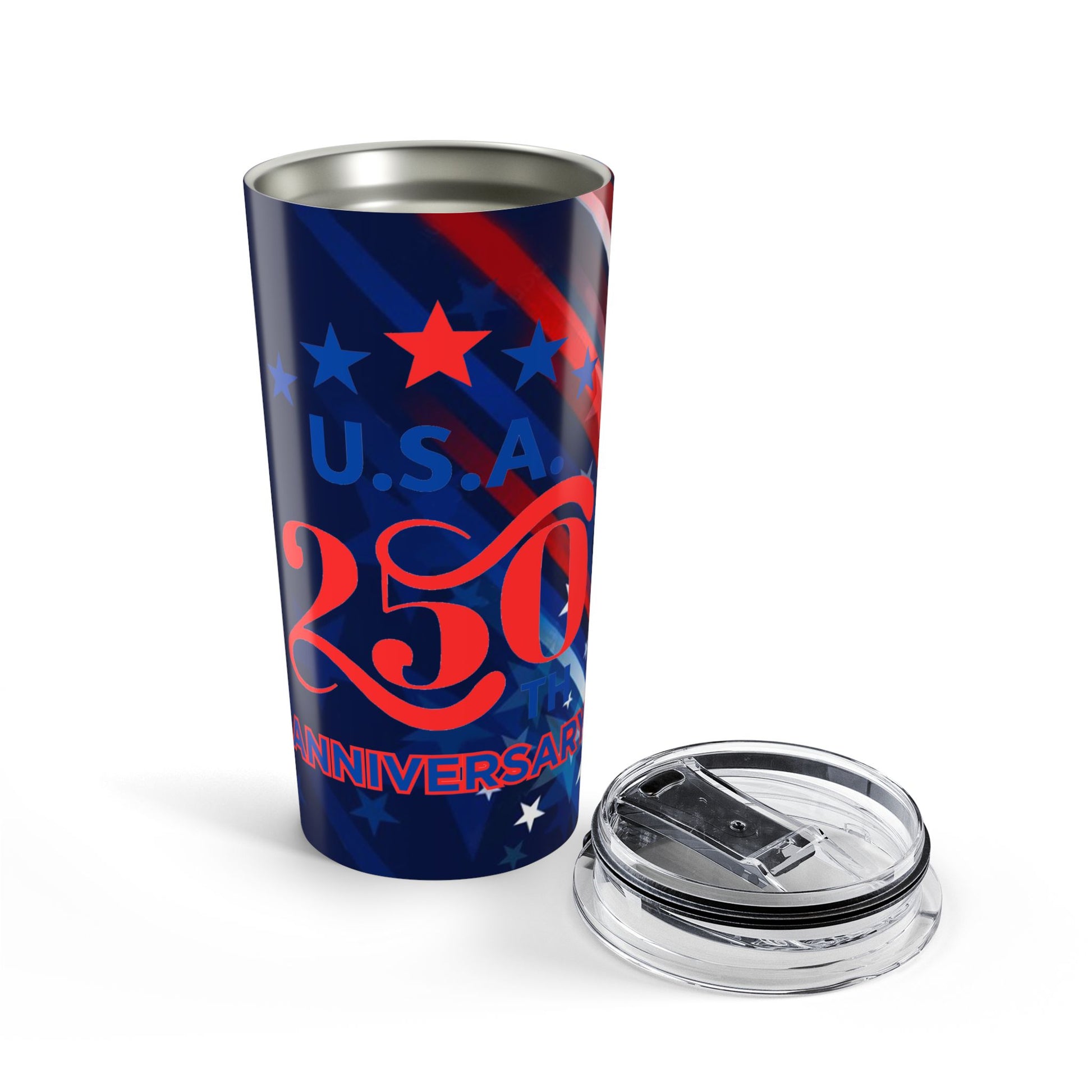 USA 250th ANNIVERSARY 20oz Patriotic Tumbler - Trending Novelties & Gifts