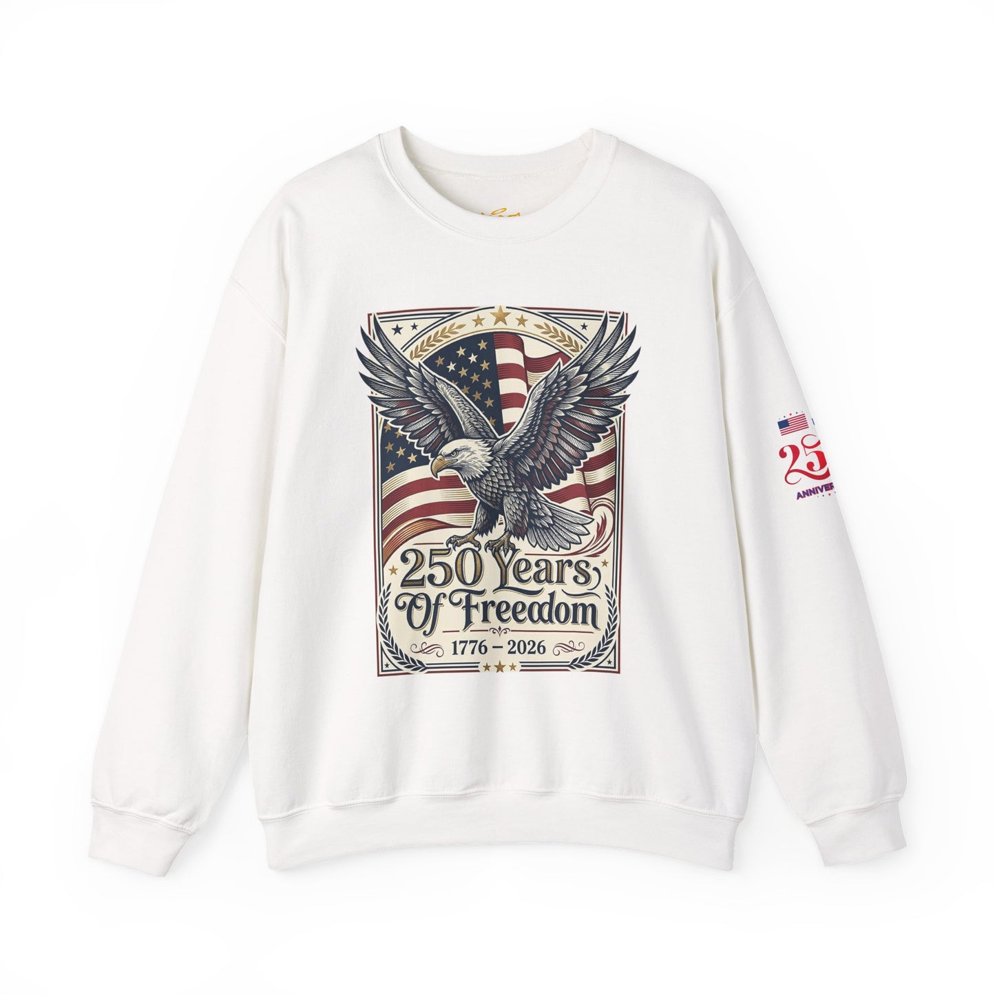 USA 250th ANNIVERSARY Crewneck Sweatshirt — America 250 Years of Freedom Sweatshirt - Trending Novelties & Gifts