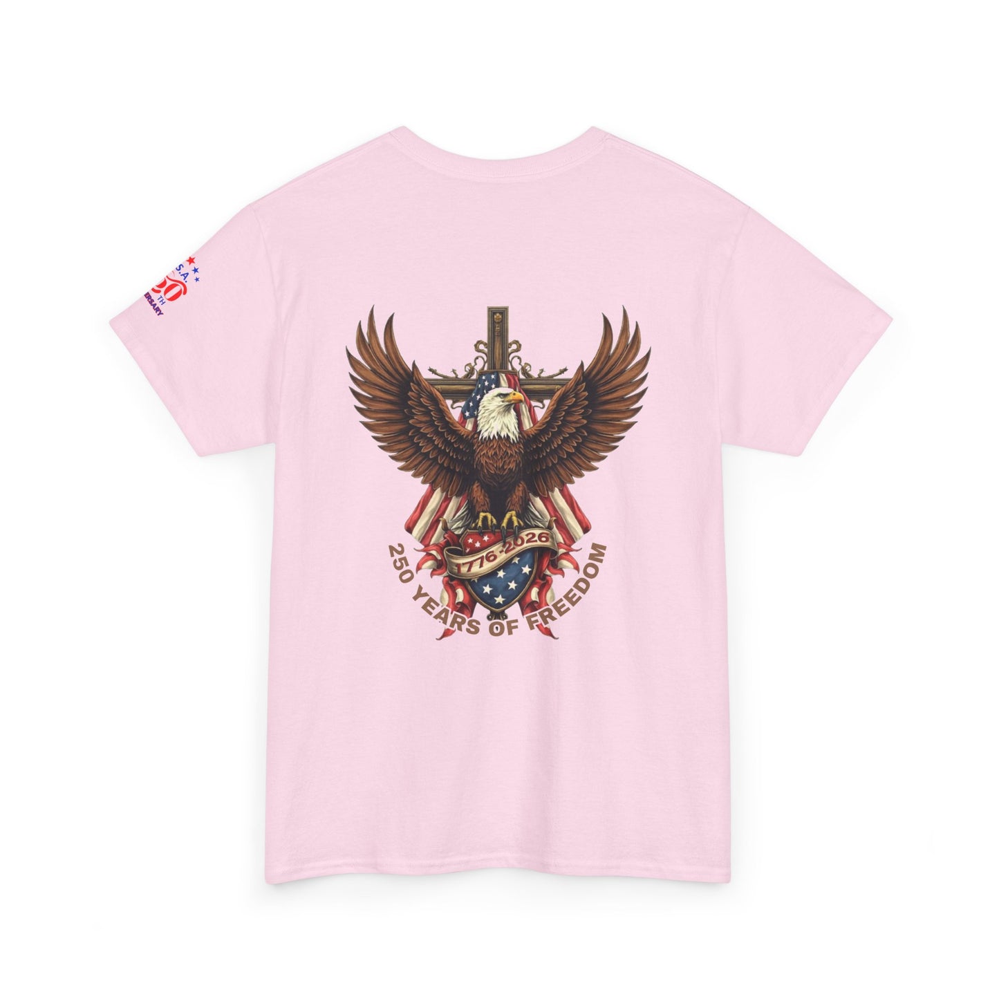 Patriotic Eagle Tee — 250 Years of Freedom Graphic T‑Shirt (USA 250th)