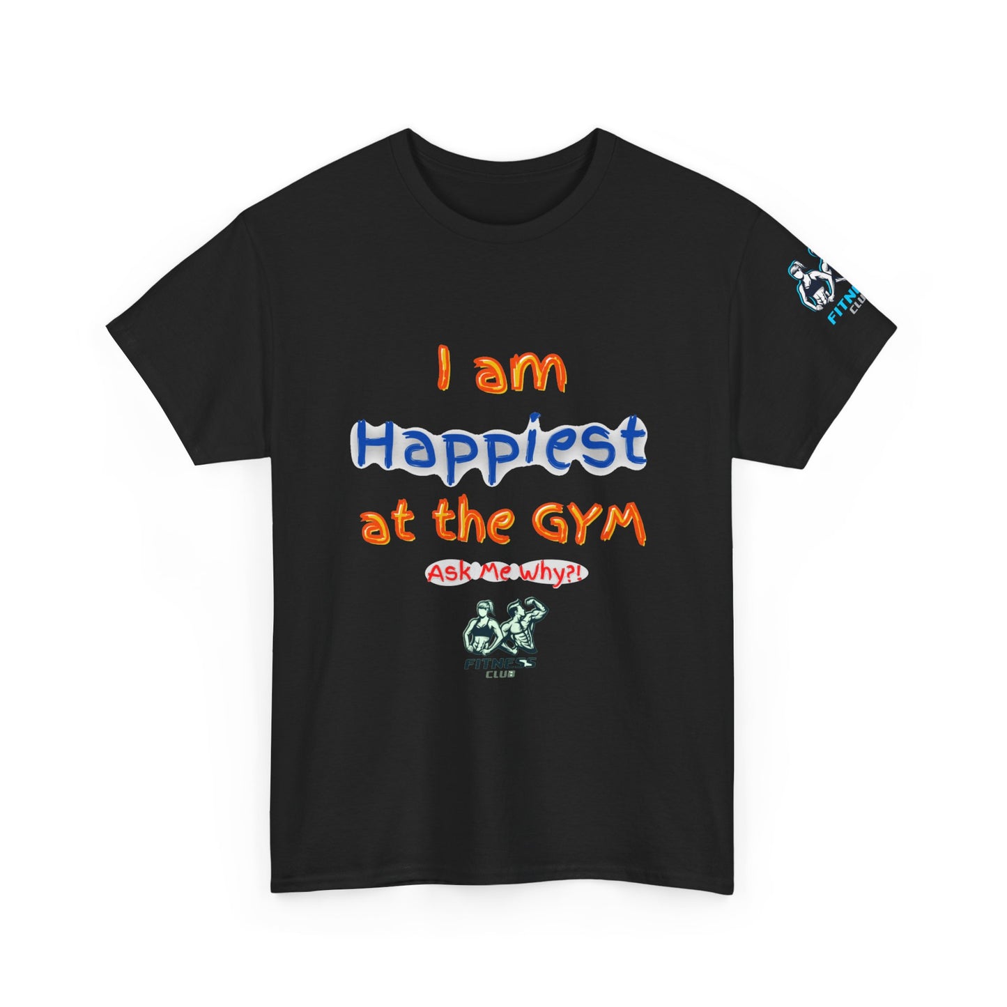 Fitness Quotes GYM Unisex Heavy Cotton Tee 11.FQT