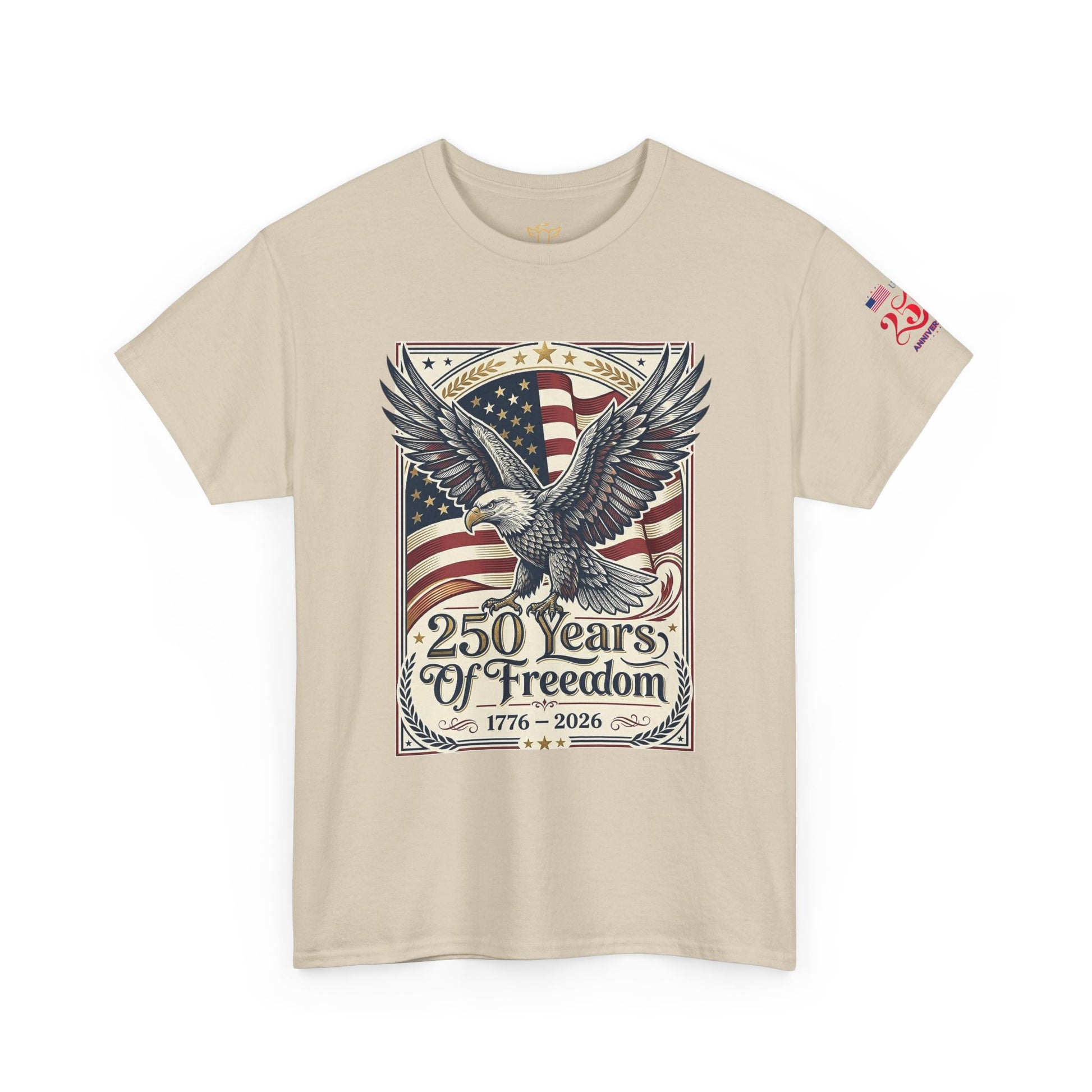 USA 250th ANNIVERSARY Eagle T-Shirt —  AMERICA'S 250 Years ANNIVERSARY of Freedom Tee - Trending Novelties & Gifts