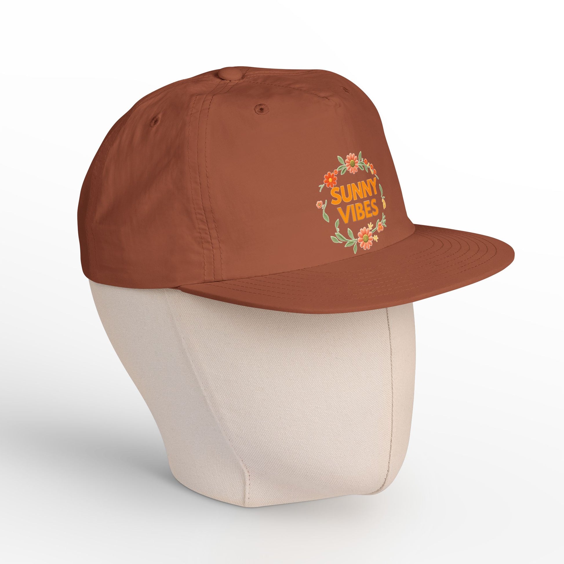 Sunny Vibes Surf Cap — Summer Floral Beach Hat - Trending Novelties & Gifts