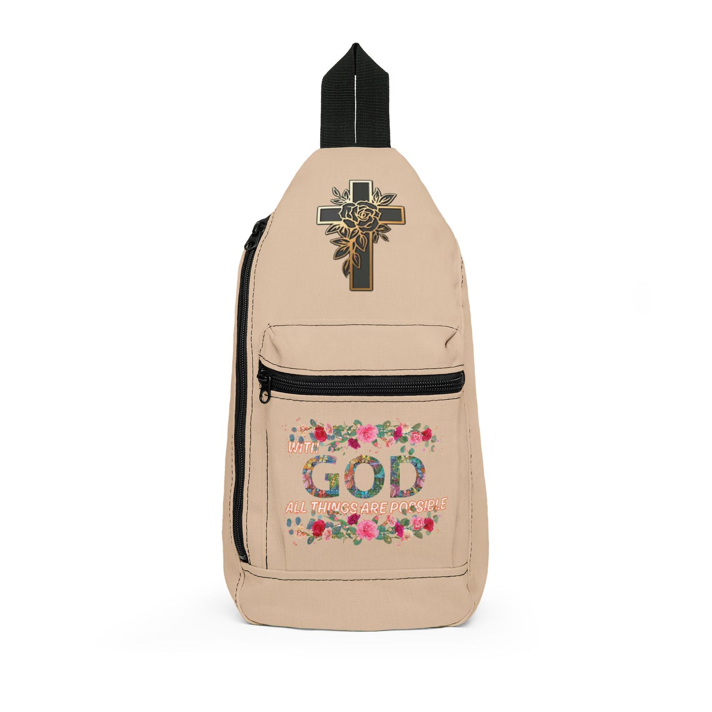 Christian Sling Bag — Floral Cross Summer Crossbody Bag - Trending Novelties & Gifts