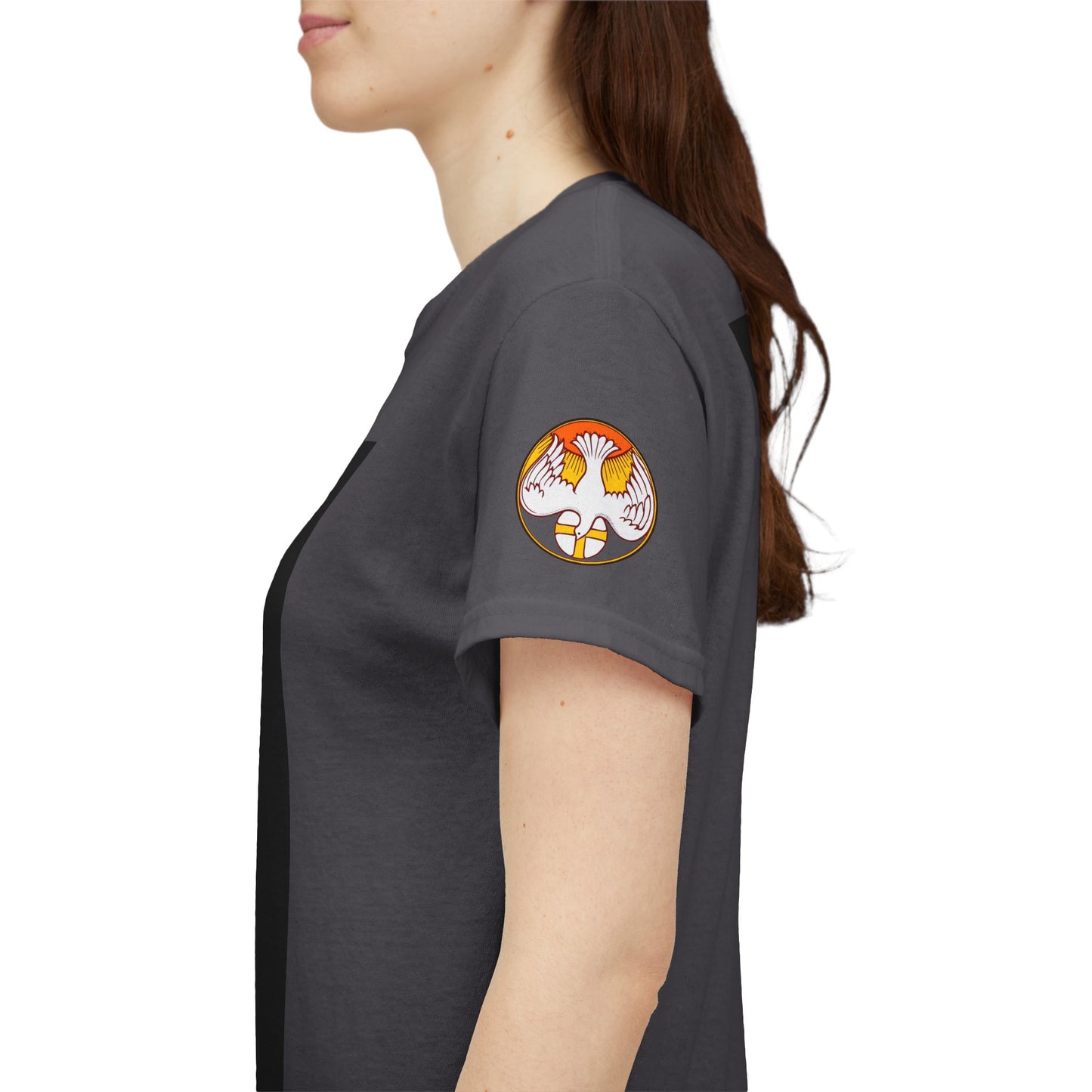 Holy Spirit Dove T-Shirt — Radiant Catholic Faith Graphic Tee (CT)