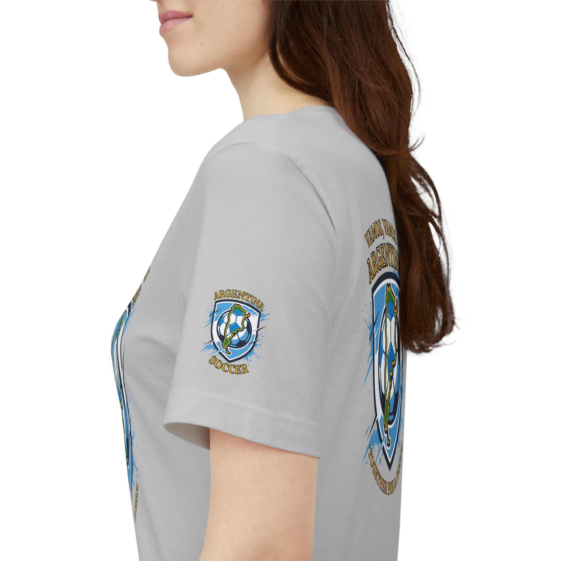 Argentina Soccer T-Shirt - "Vamos, Vamos Argentina" Together for a Dream Fan Tee - Trending Novelties & Gifts