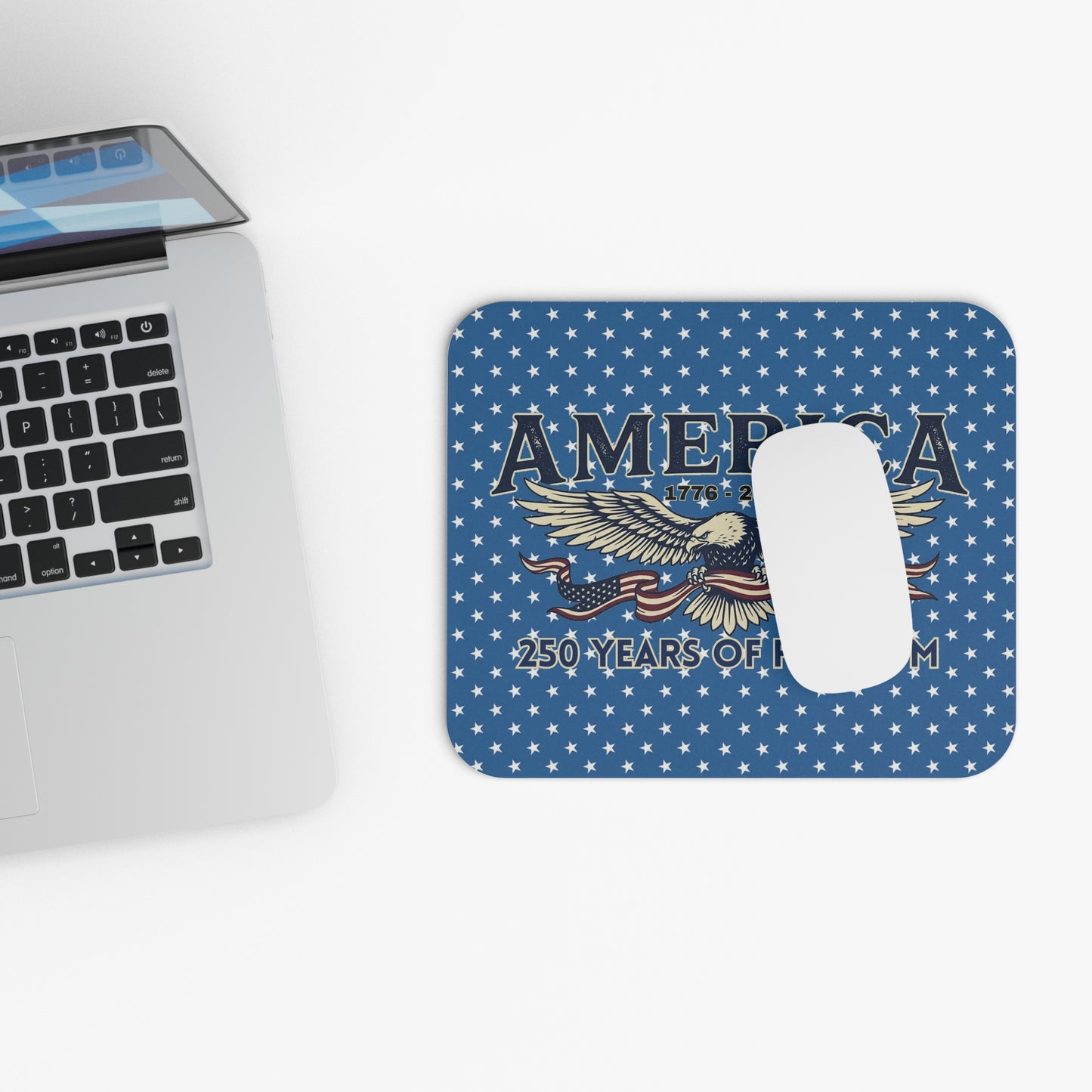 USA 250th ANNIVERSARY Eagle Mouse Pad — America 250 Years of Freedom Desk Mat - Trending Novelties & Gifts