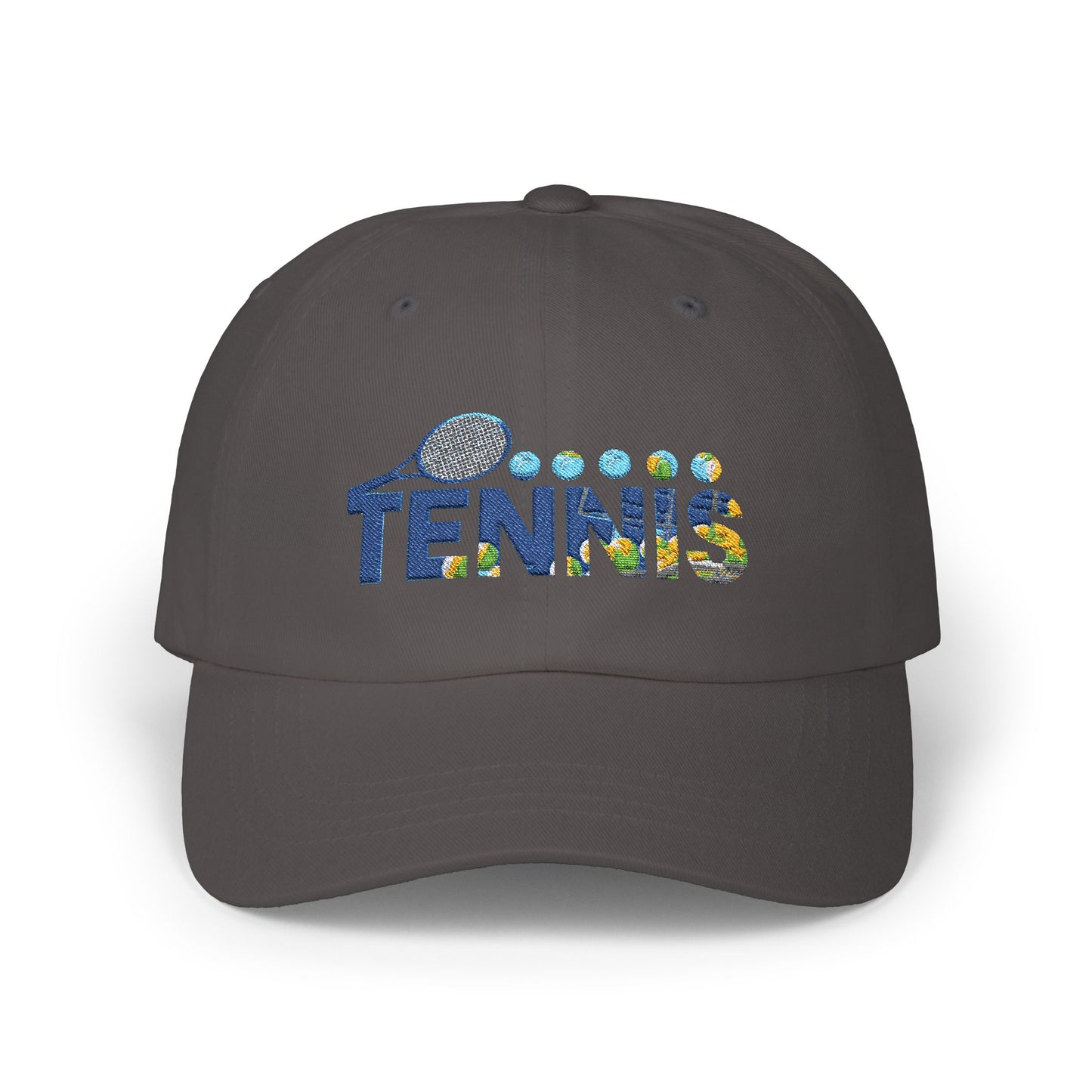 Tennis Creative Graphic Design Cap (Sky Creative1) (EM)