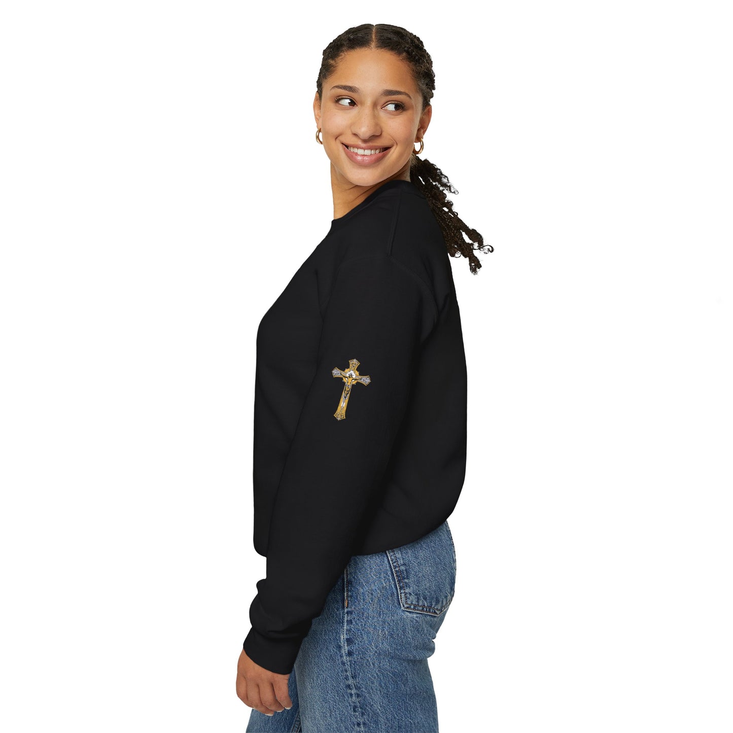 Catholic Crewneck Sweatshirt – "Tradition Since 33 AD" Religious Pullover ((CT)