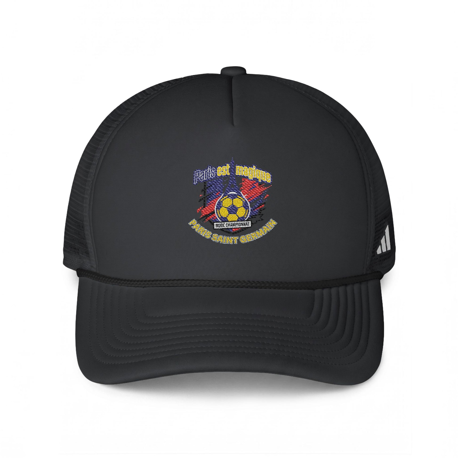 P.S.G. Soccer Fans' Trucker Cap — P.S.G. Crest "Paris est Magique" Cap - Trending Novelties & Gifts