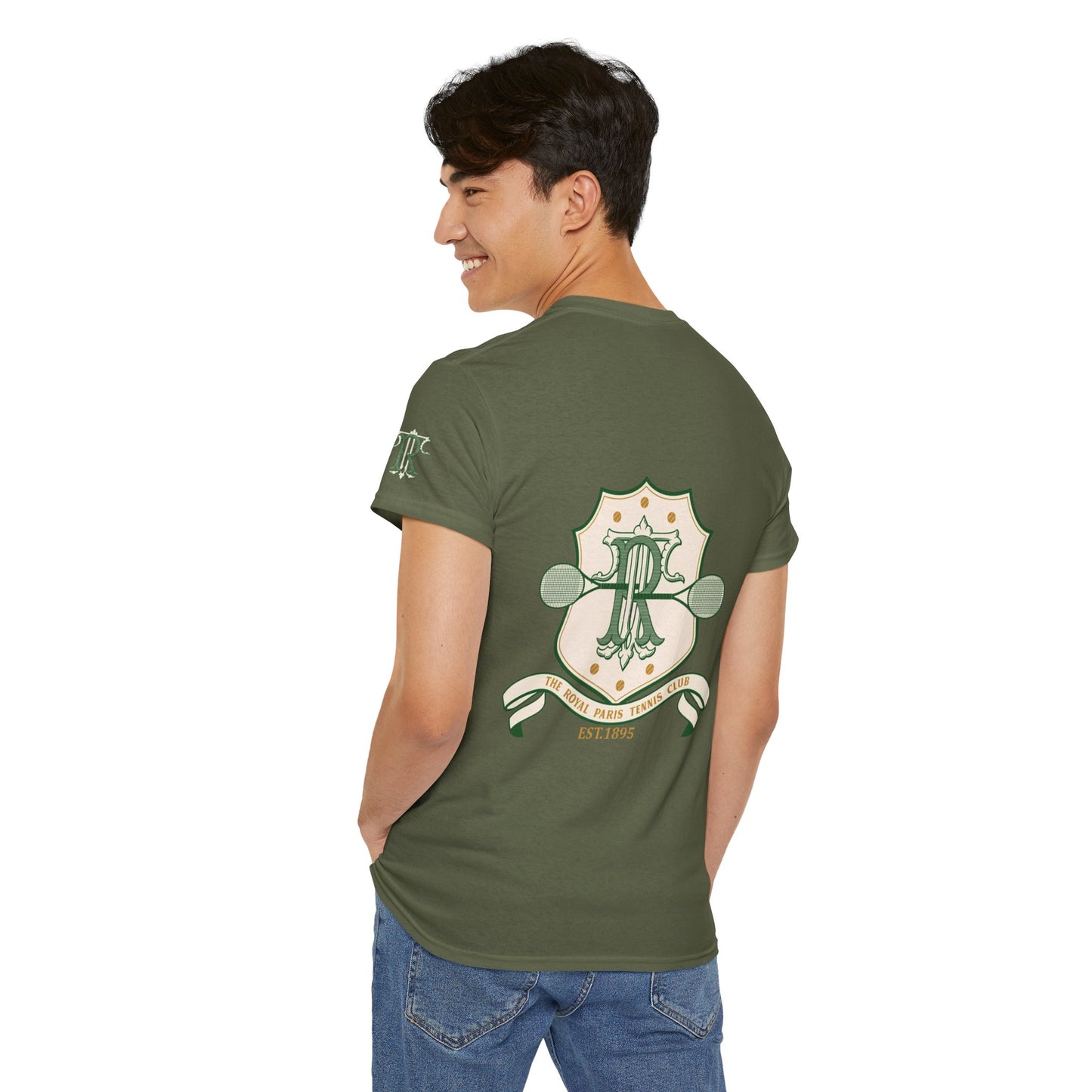 The Royal Paris Tennis Club Tee — Vintage Graphic Tennis T-Shirt