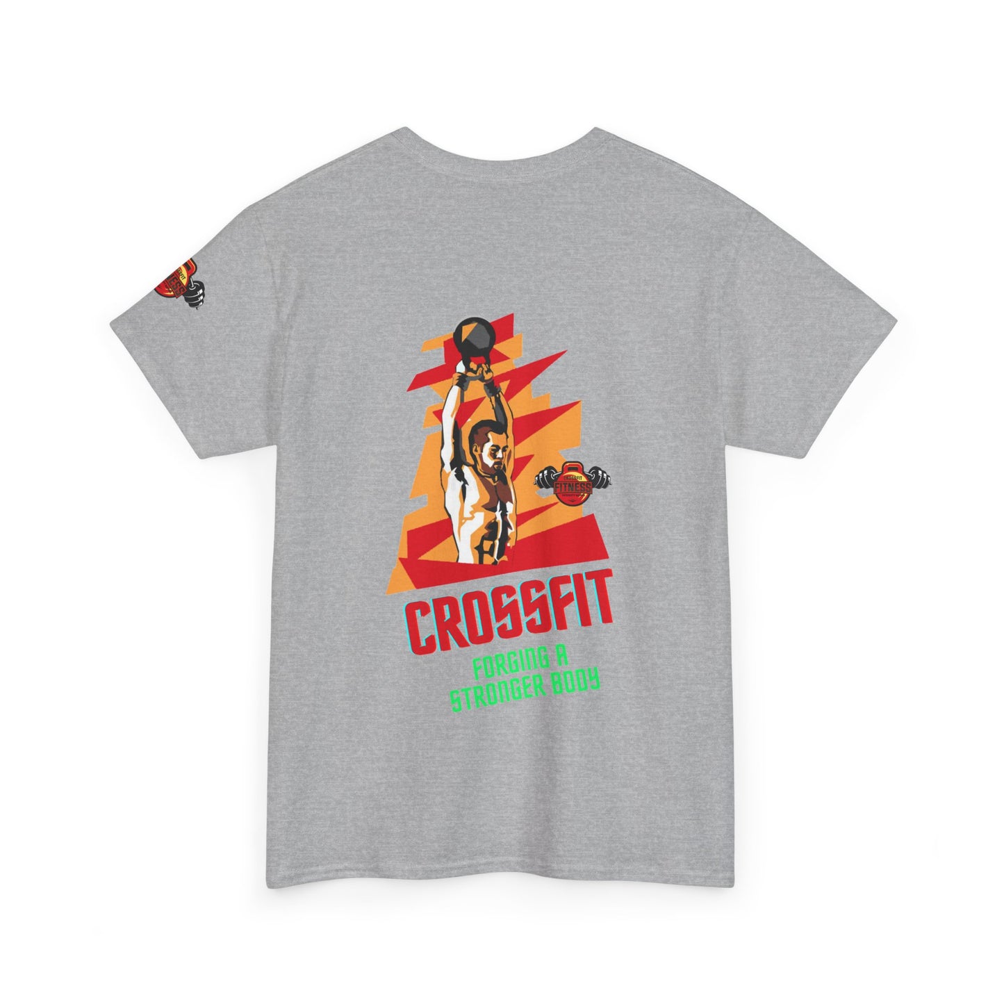 Fitness Quotes Cotton Tee for Crossfit Enthusiasts. FQT (n)