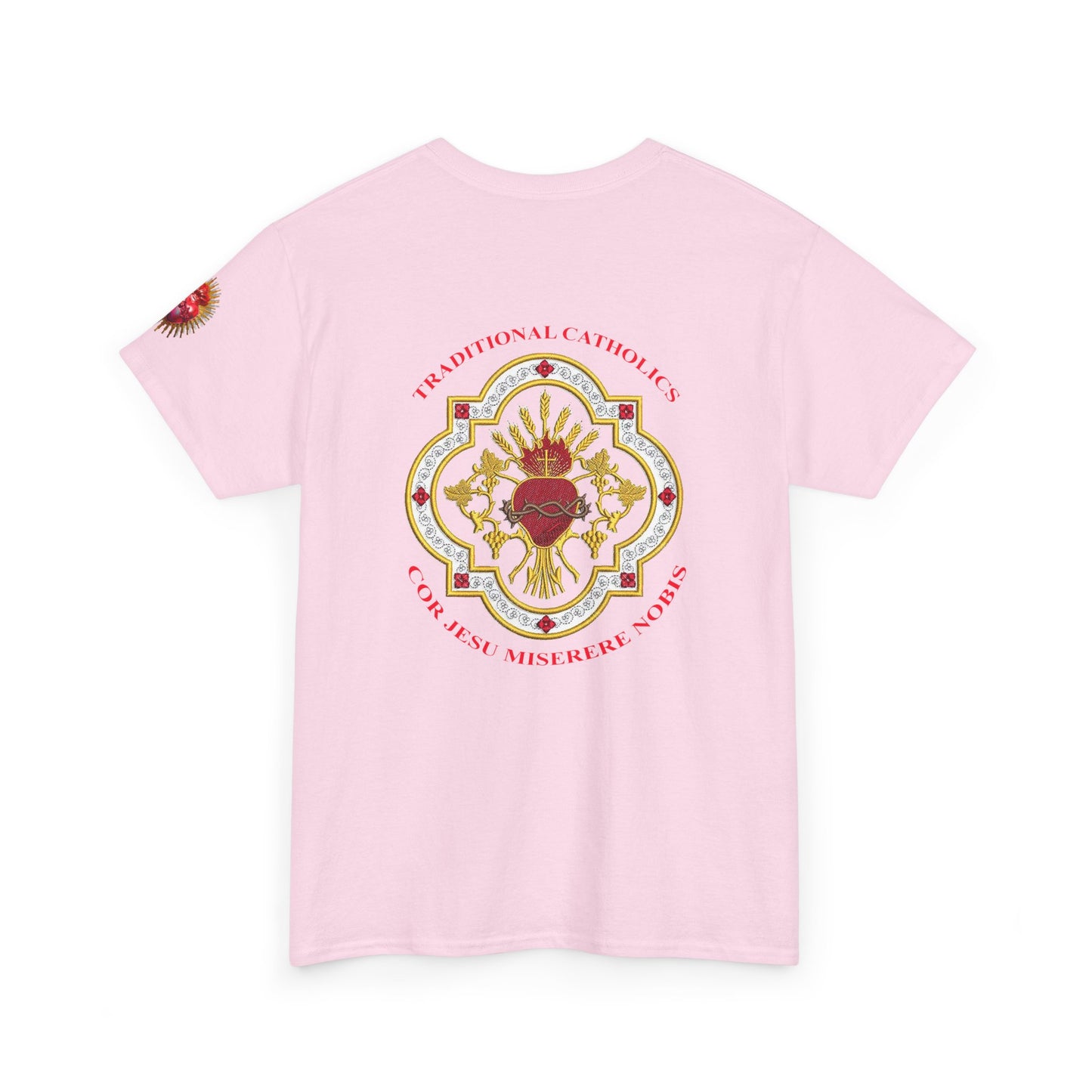 Sacred Heart Catholic Tee — Traditional Devotional Graphic T-Shirt (CT)