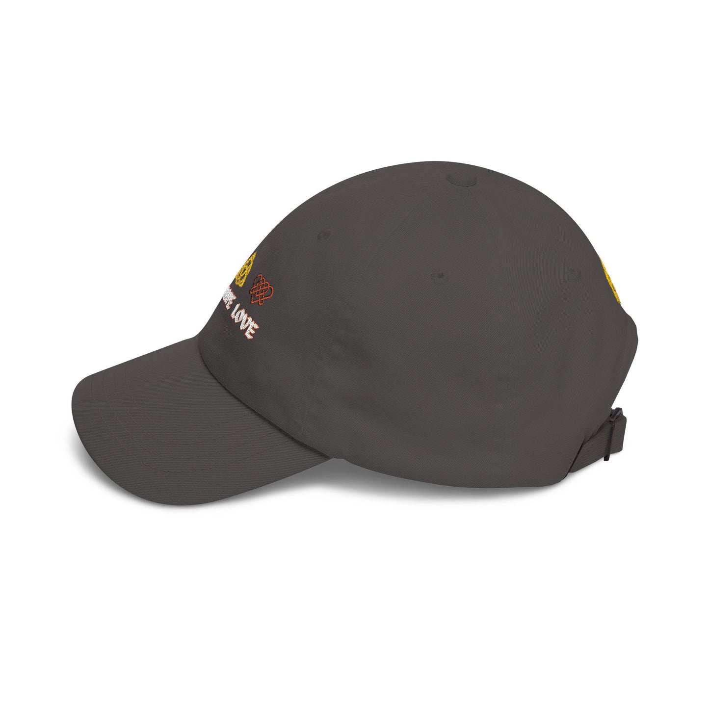 Celtic Faith Hope Love Cap — Embroidered Celtic Christian Symbols Baseball Cap (EM)