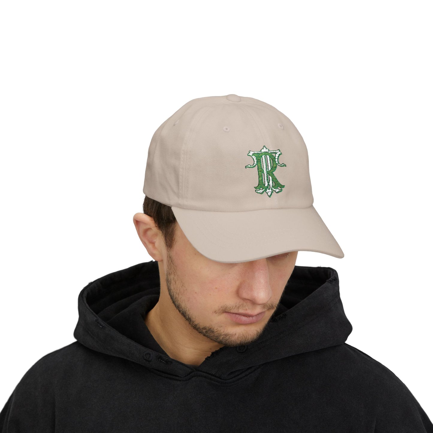 Classic Dad Cap — Embroidered Insignia of T.R.P.T.C. Gothic “R” Cap (EM)