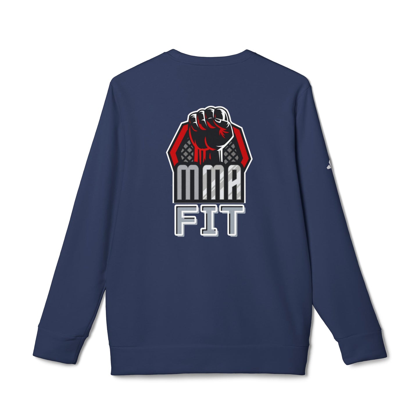 Adidas Sports Fleece Sweatshirt for MMA Fans, Adidas sweatshirt, sweatshirt MMA logo designs,