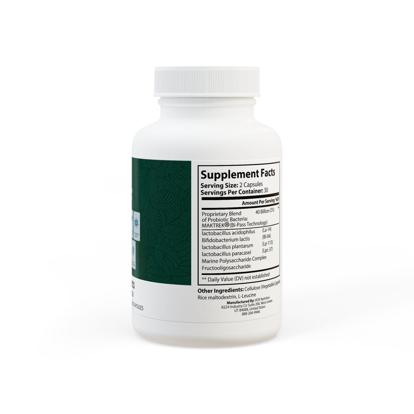 Probiotics Supplement (60 Capsules)