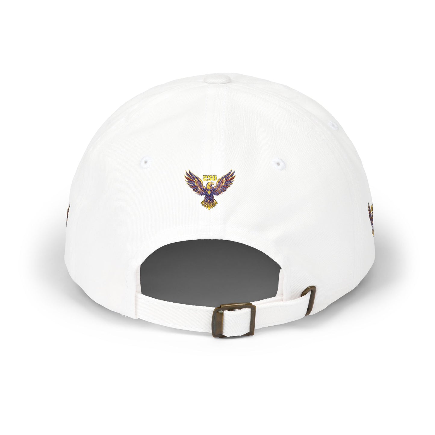 Embroidered Eagle Dad Cap — Vintage Patriot Baseball Cap (USA 250th)