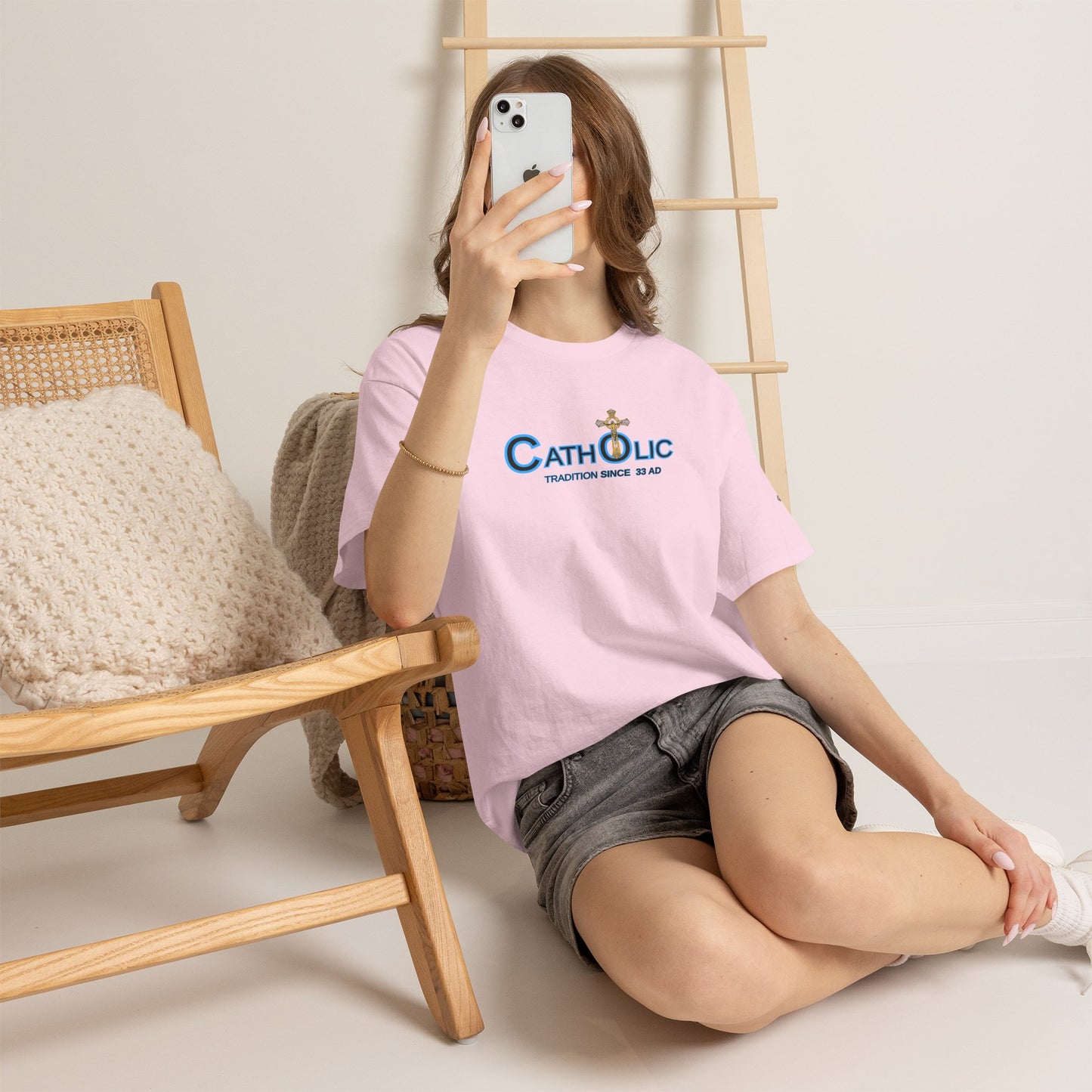 Catholic T‑Shirt "Catholic — Tradition Since 33 AD" — Christian Faith Tee (CT)