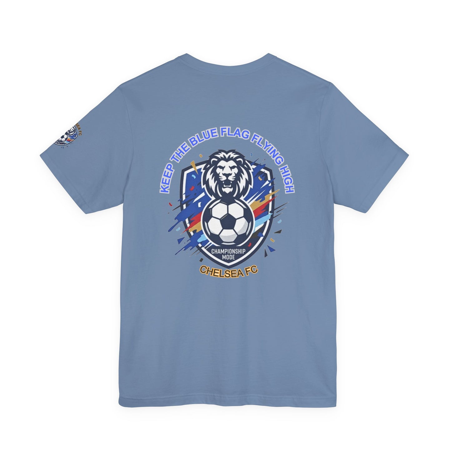 Keep the Blue Flag Flying High Tee | Retro Soccer, Chelsea Pride - Trending Novelties & Gifts