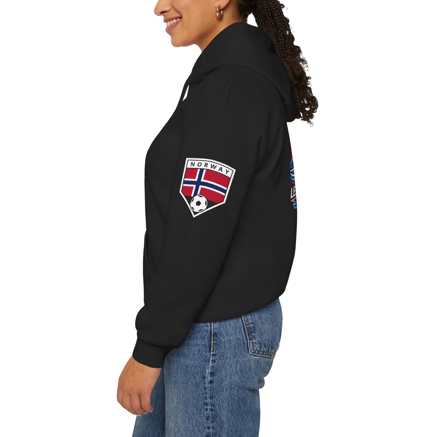 Norway '26 Leaders of the North Hoodie — Norwegian Soccer Fan Pullover