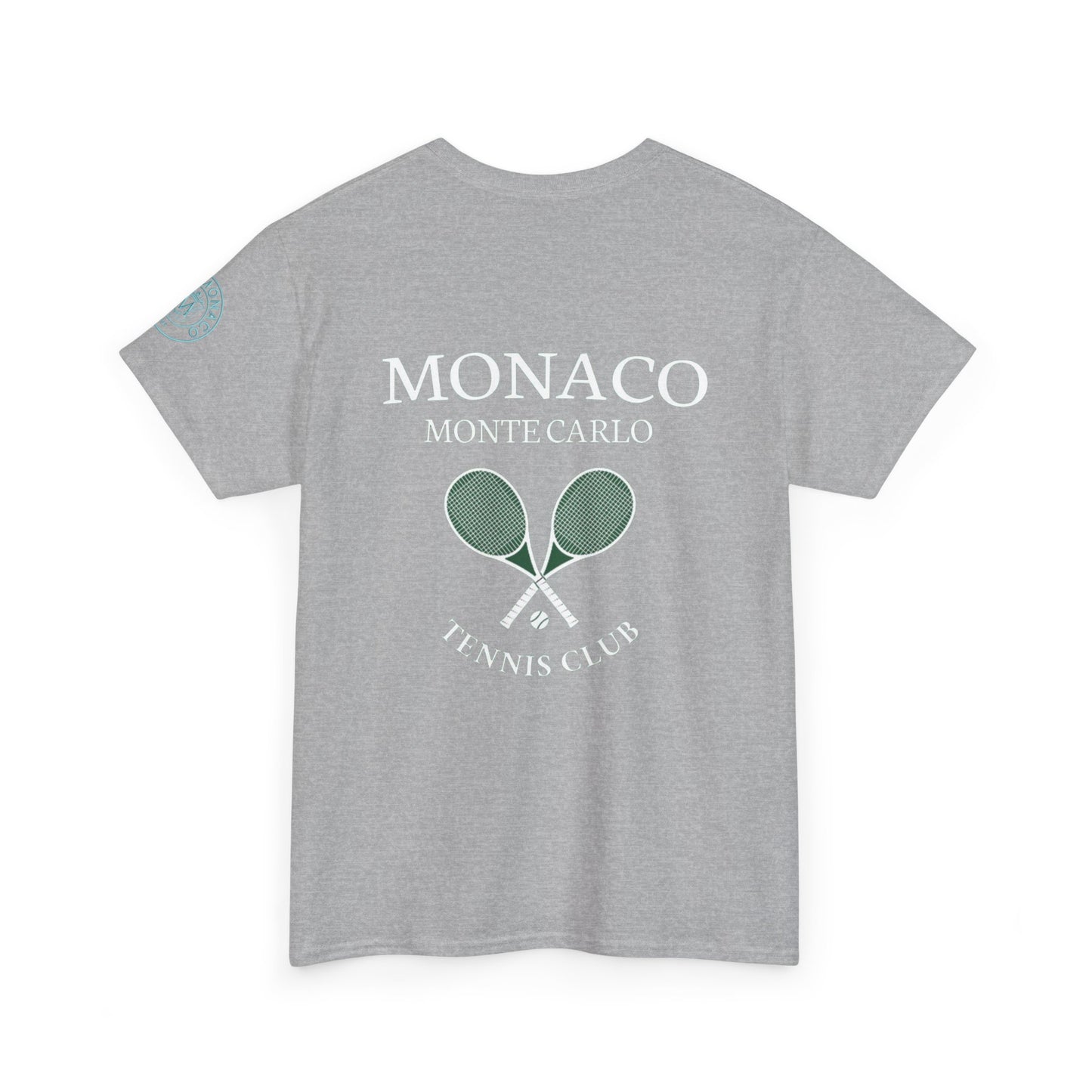 Monaco Monte Carlo Tennis Club T‑Shirt — Vintage Tennis Club Tee